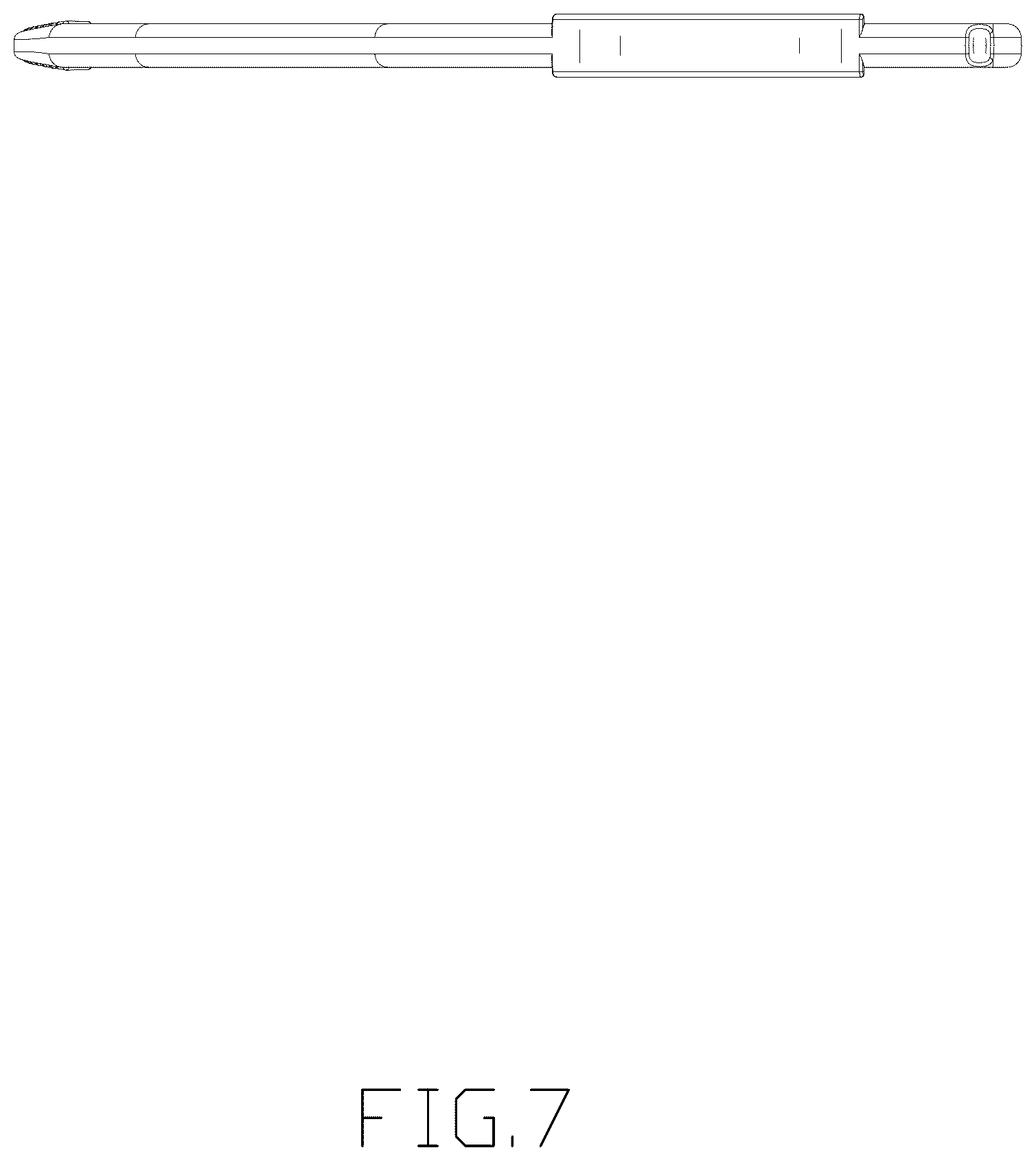Patent USD1078168 Figure 7 – Floss pick