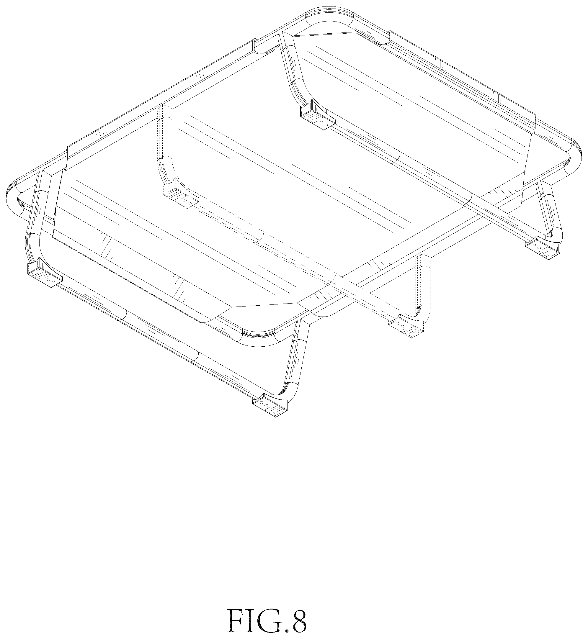 Patent USD1078169 Figure 8 – Pet bed