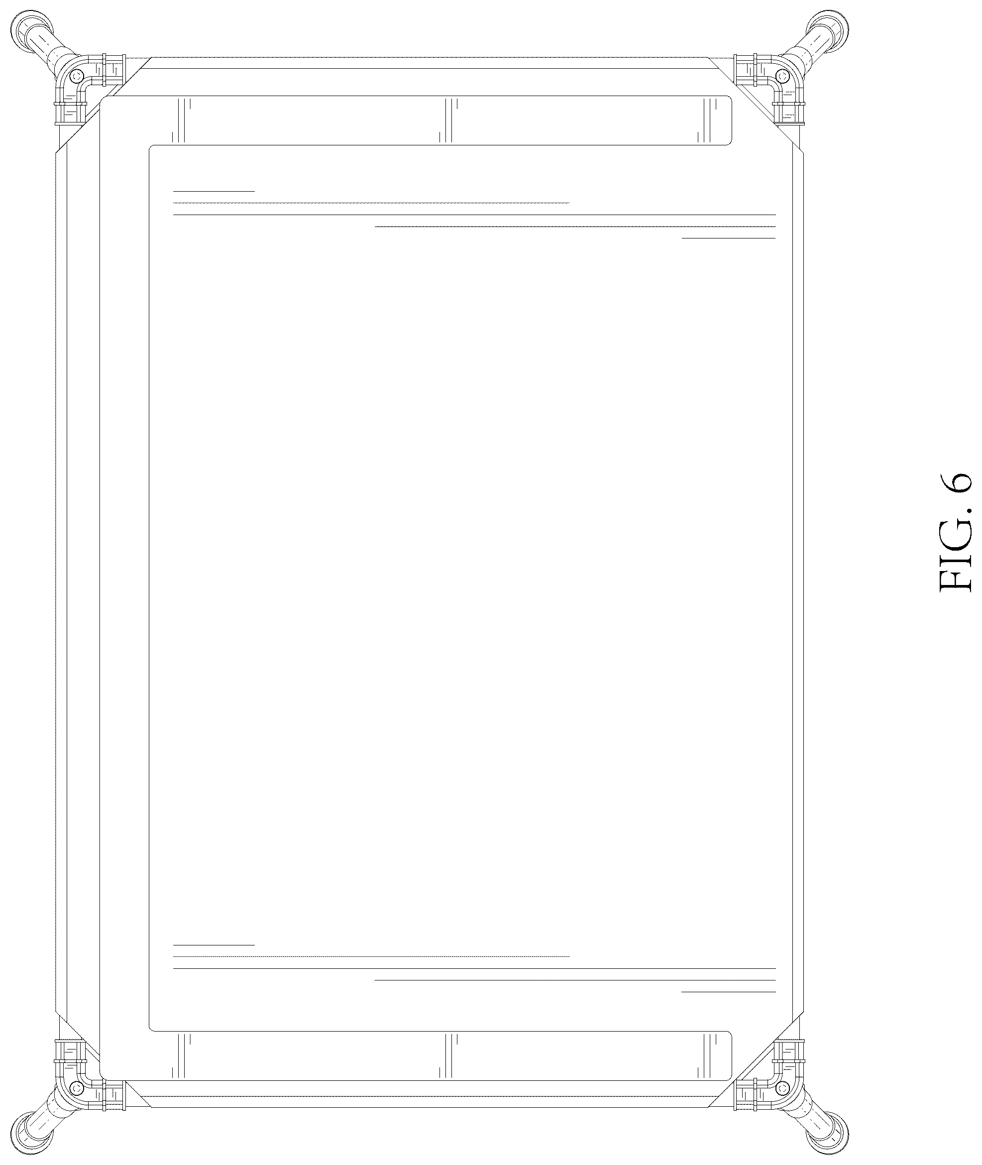 Patent USD1078170 Figure 6 – Pet bed