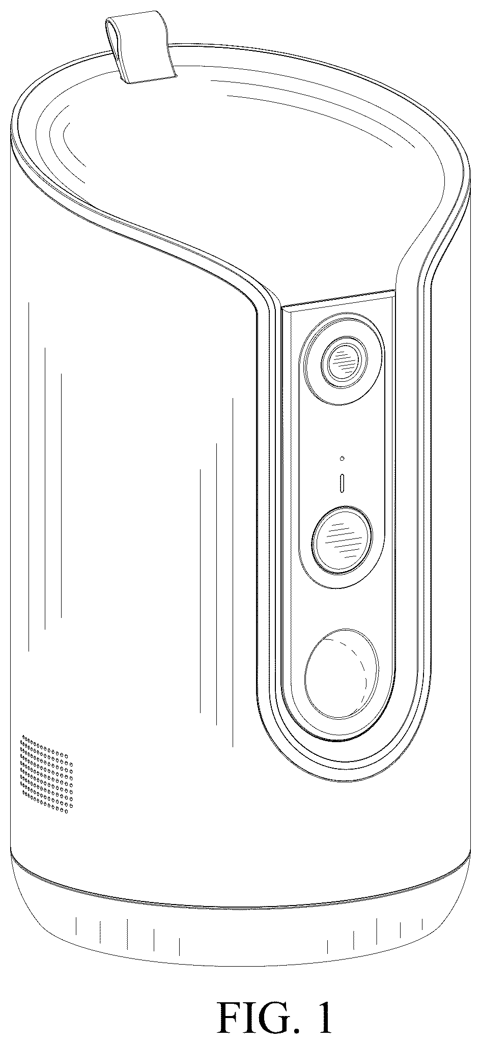 Patent USD1078171 Figure 1 – Pet feeder