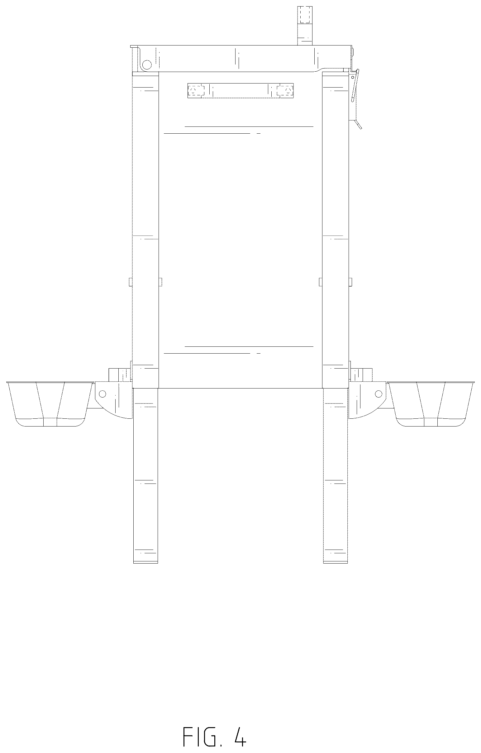Patent USD1078172 Figure 4 – Animal feeding and drinking trough