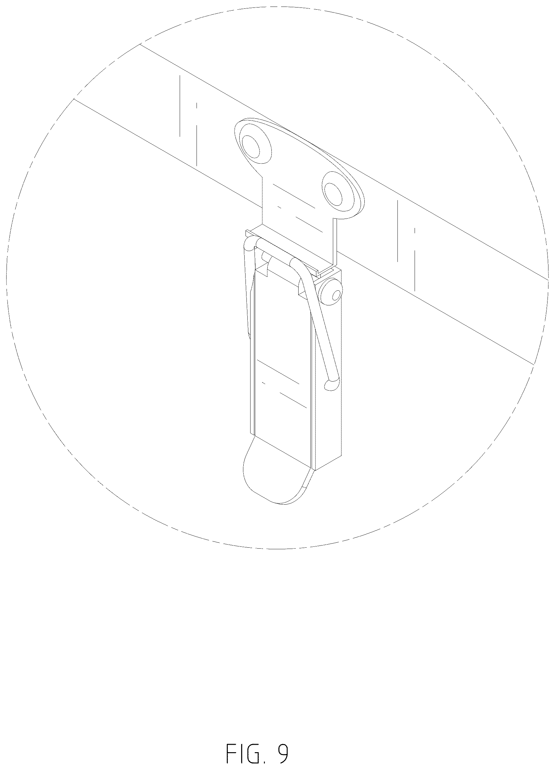 Patent USD1078172 Figure 9 – Animal feeding and drinking trough