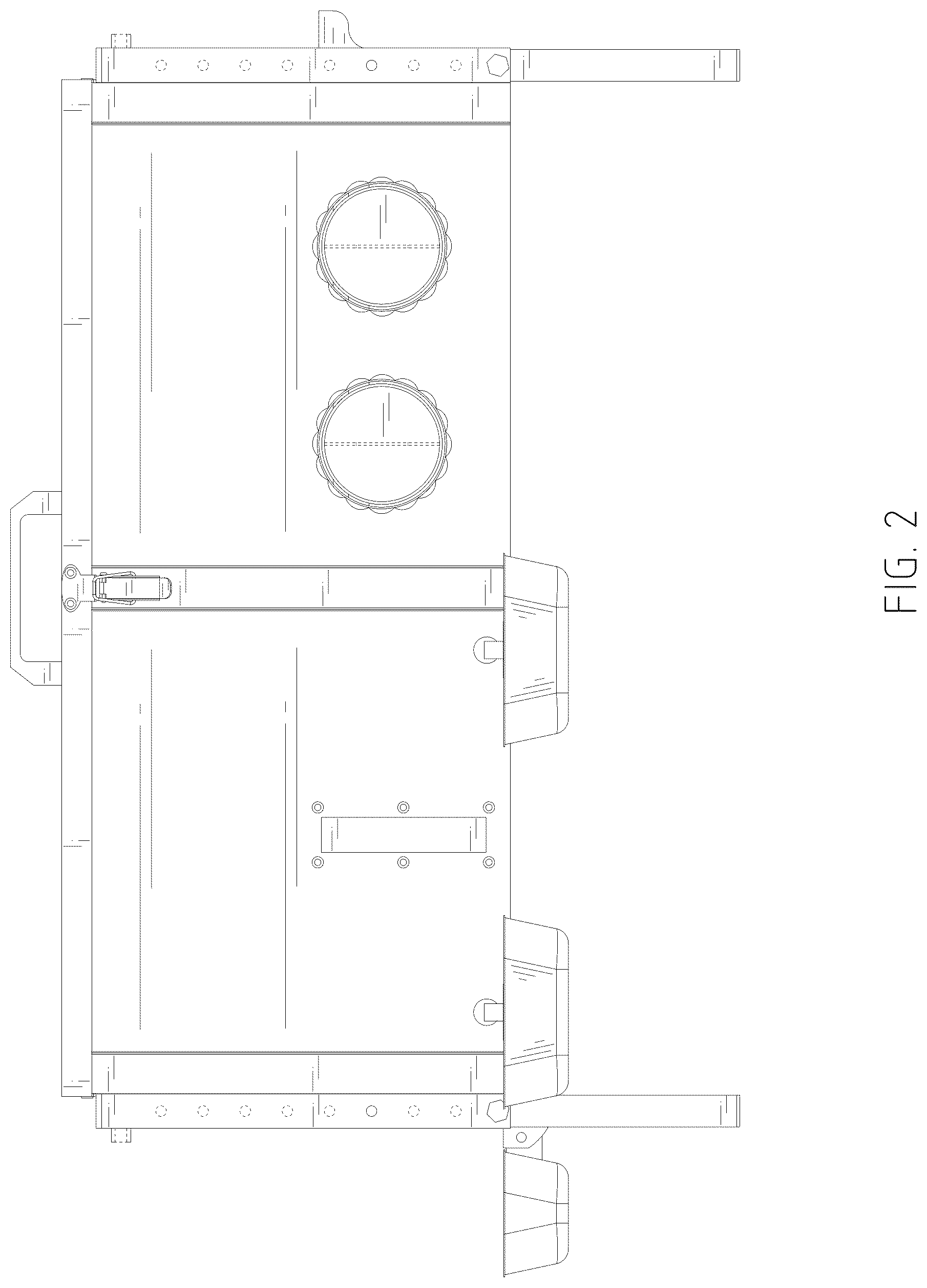 Patent USD1078173 Figure 2 – Animal feeding and drinking trough