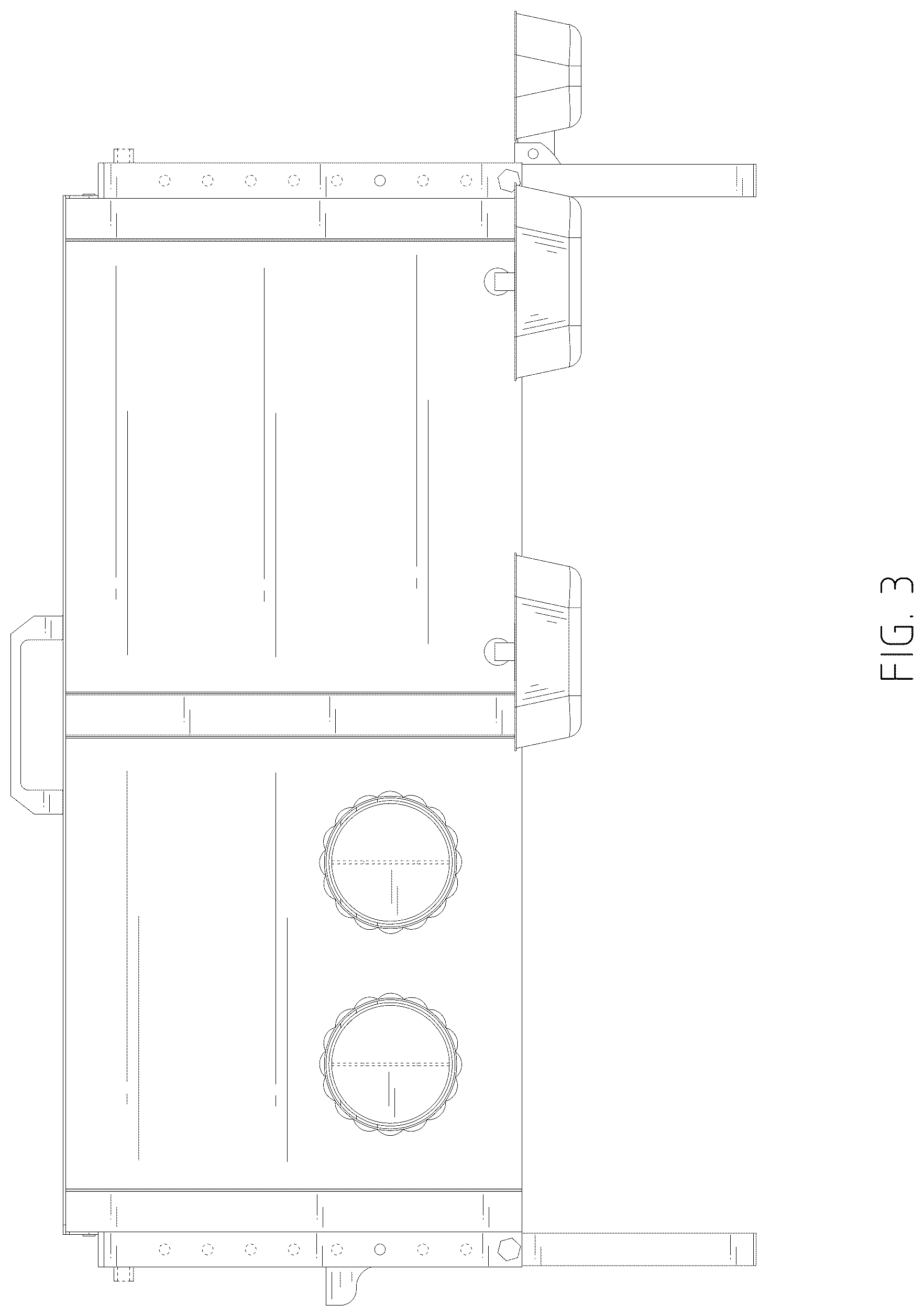 Patent USD1078173 Figure 3 – Animal feeding and drinking trough