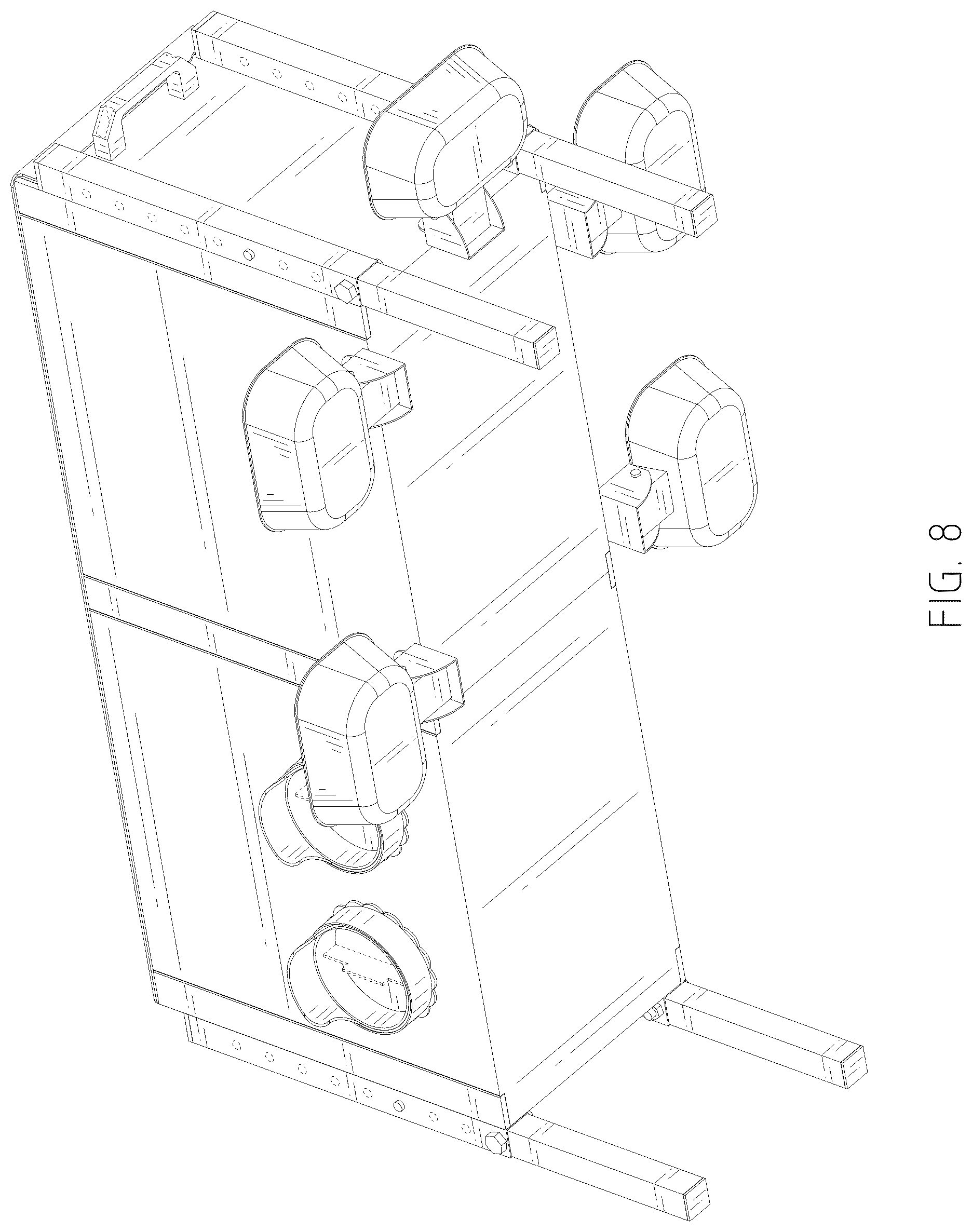 Patent USD1078173 Figure 8 – Animal feeding and drinking trough