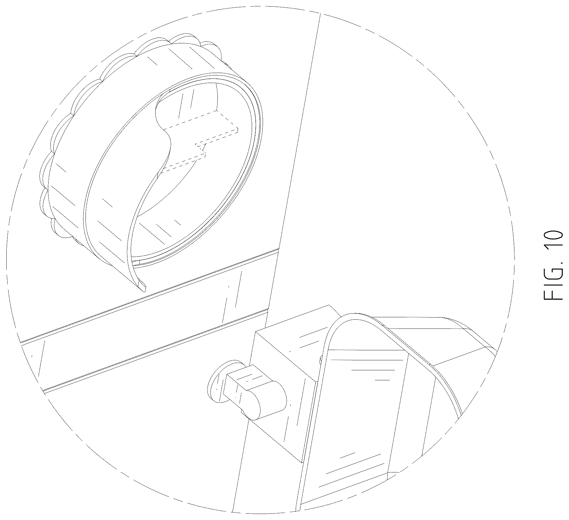 Patent USD1078173 Figure 10 – Animal feeding and drinking trough