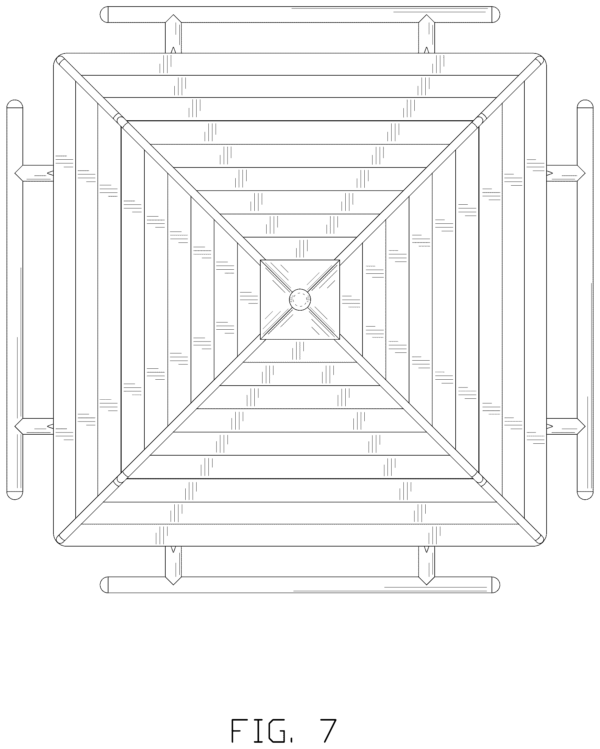 Patent USD1078174 Figure 7 – Bird feeder