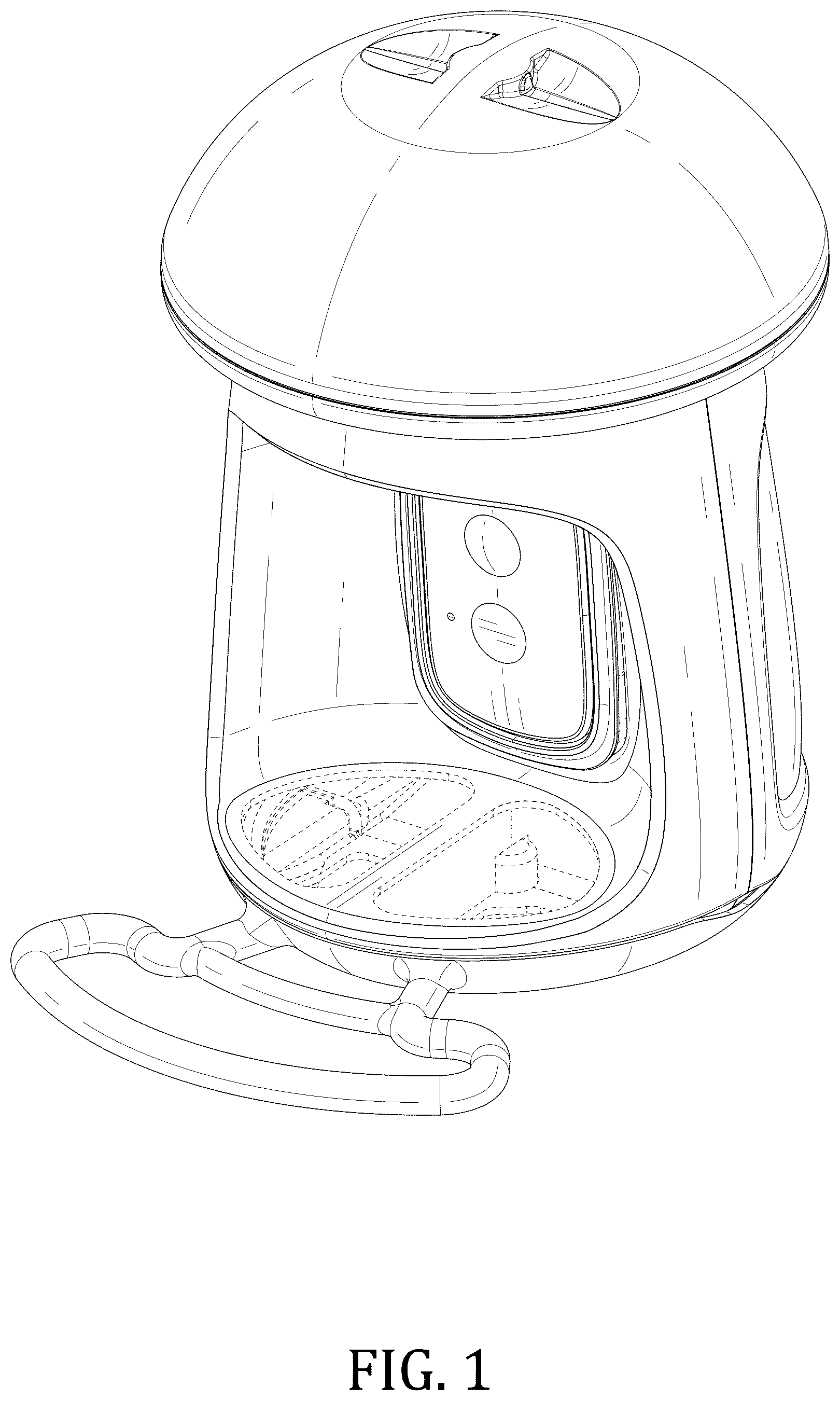 Patent USD1078175 — Bird feeder with camera — Figure 1