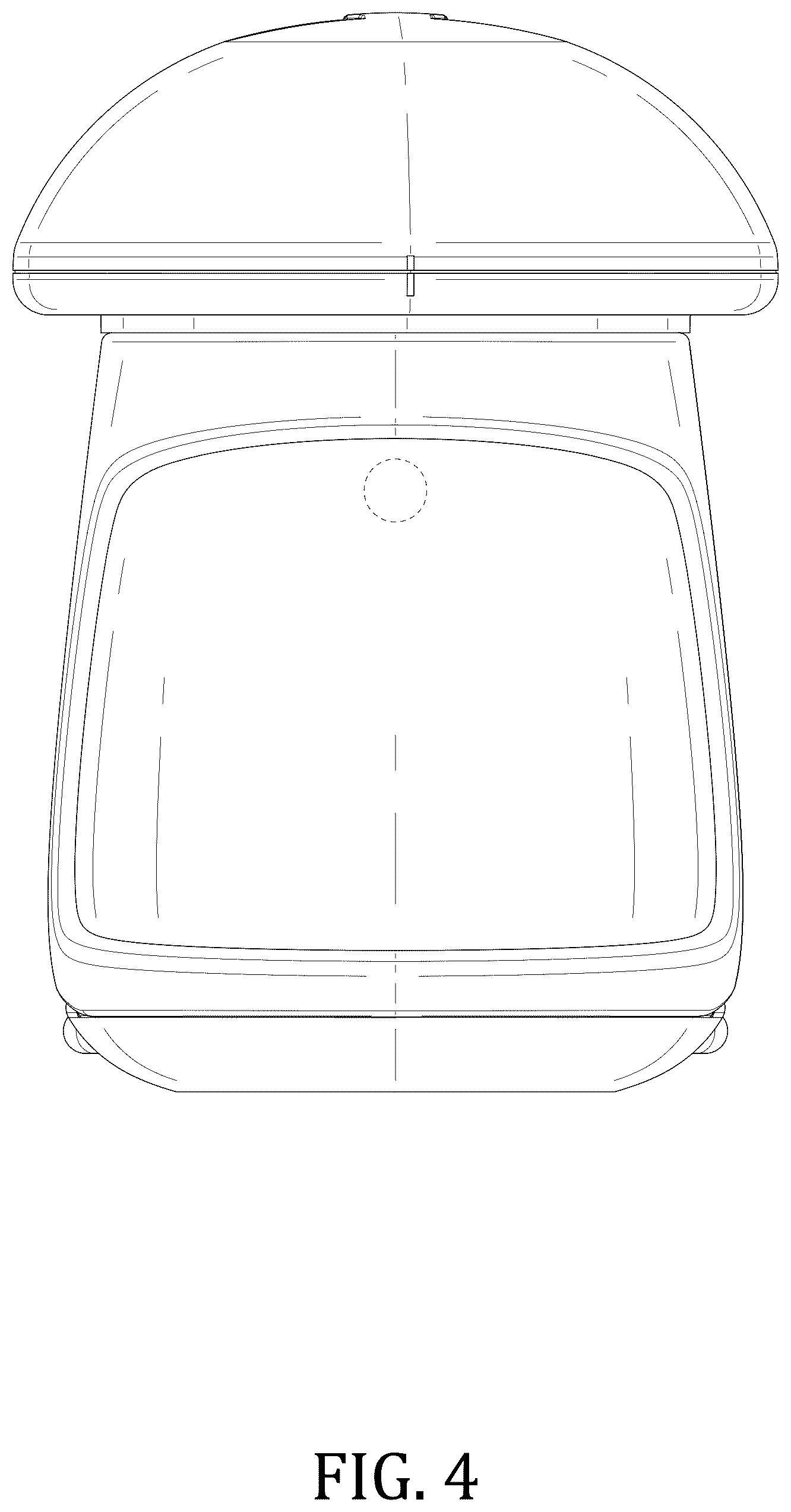 Patent USD1078175 Figure 4 – Bird feeder with camera