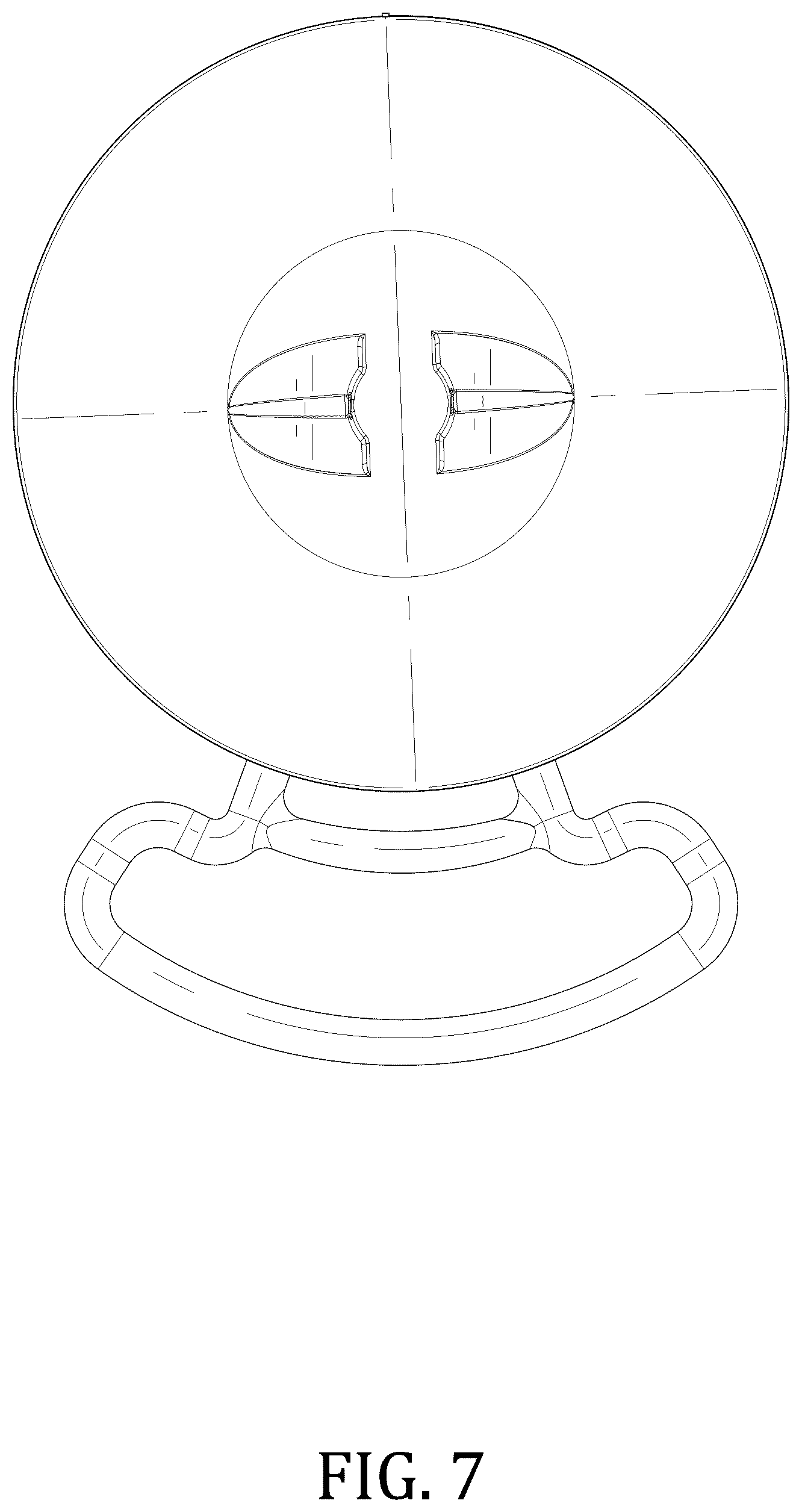 Patent USD1078175 Figure 7 – Bird feeder with camera