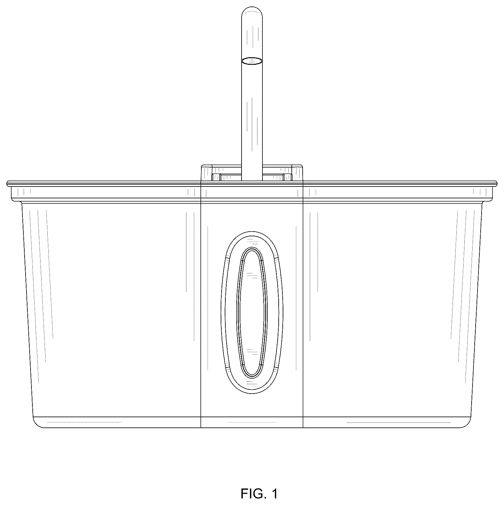 Patent USD1078177 Figure 1 – Water drinking device for pets