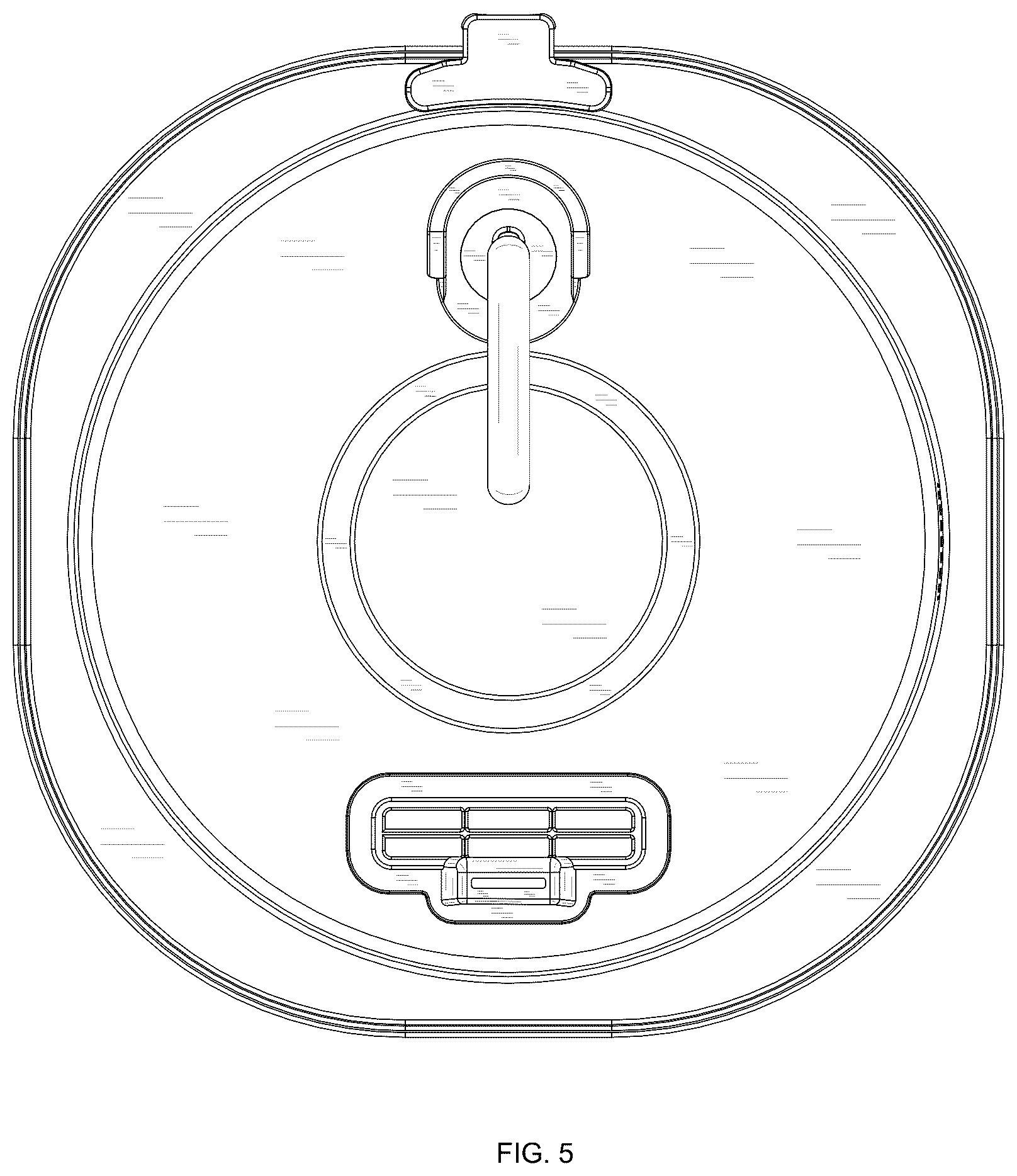 Patent USD1078177 Figure 5 – Water drinking device for pets