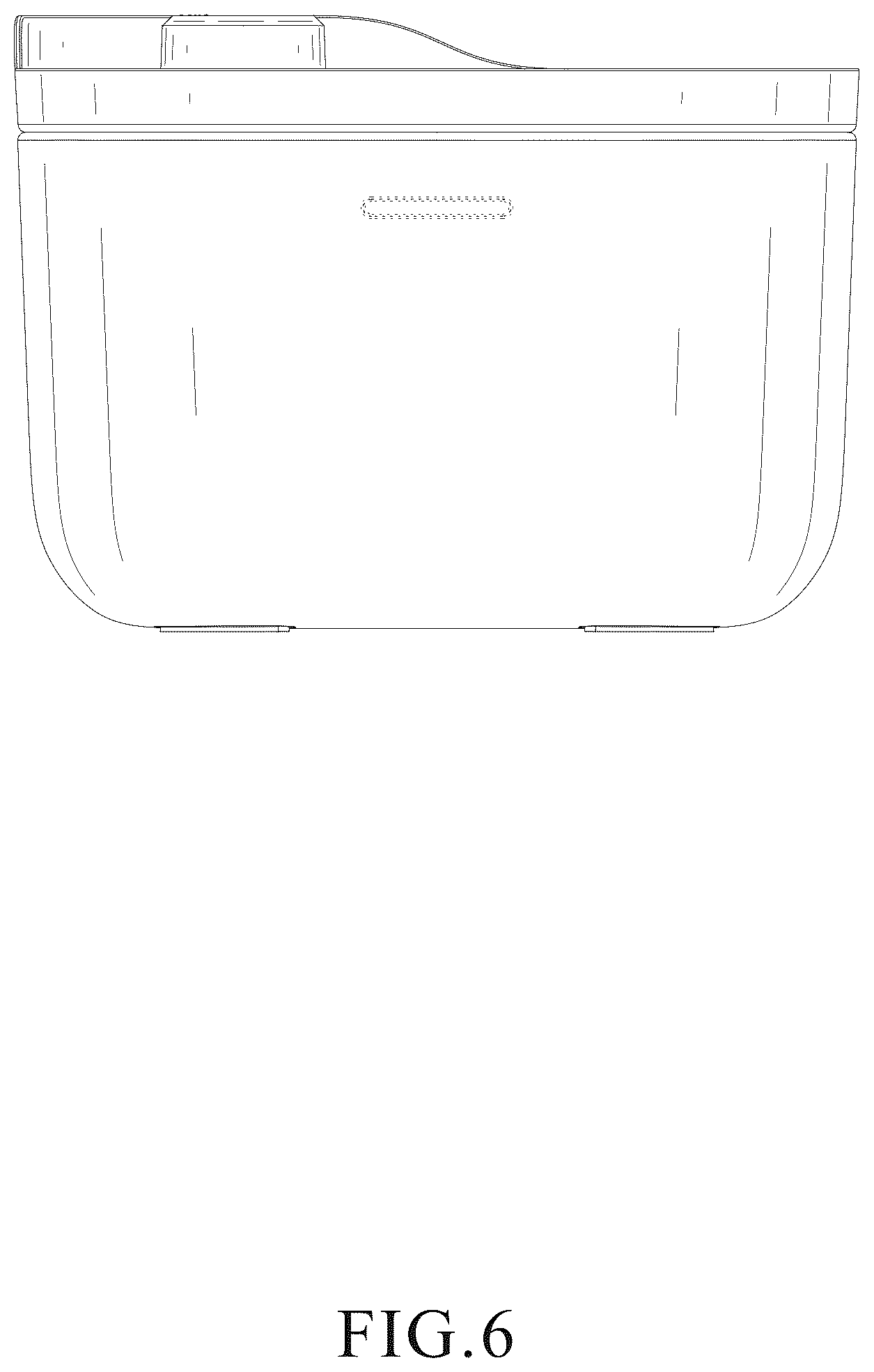 Patent USD1078178 Figure 6 – Intelligent pet water dispenser