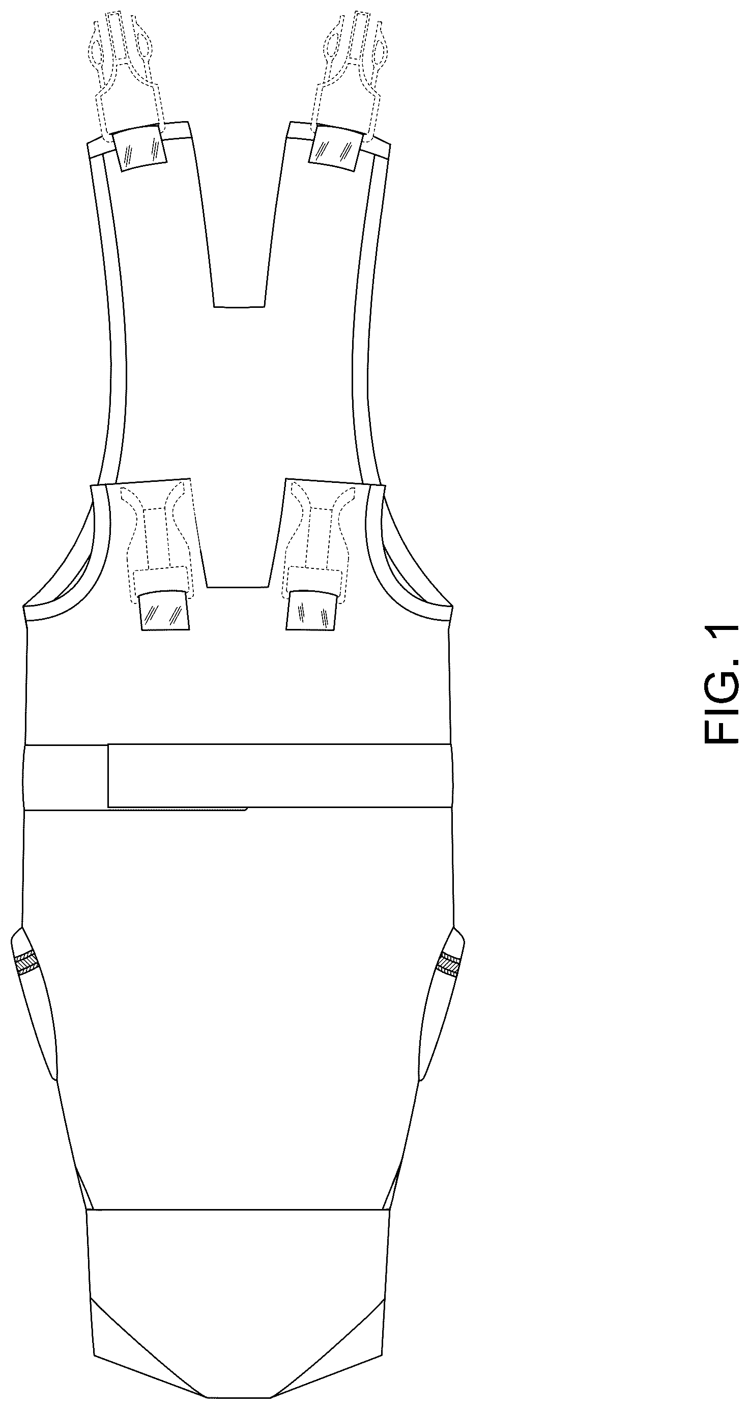 Patent USD1078180 — Medical clothing for pet — Figure 1