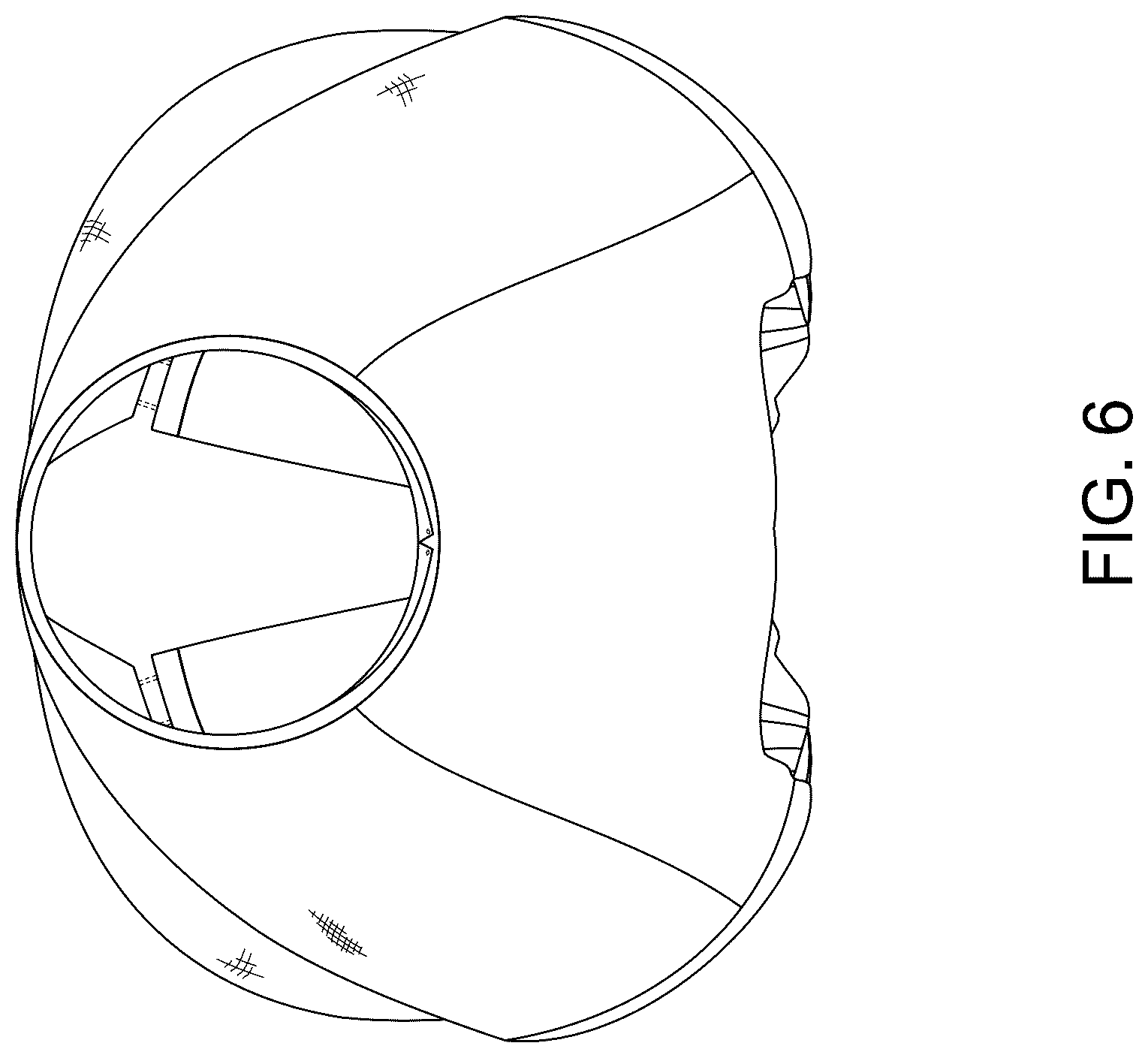 Patent USD1078180 Figure 6 – Medical clothing for pet