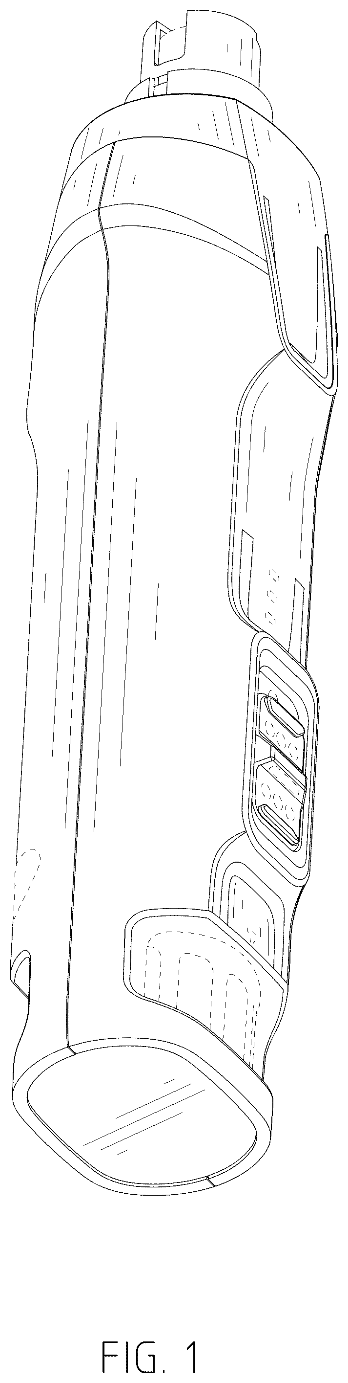 Patent USD1078182 Figure 1 – Pet nail grinder