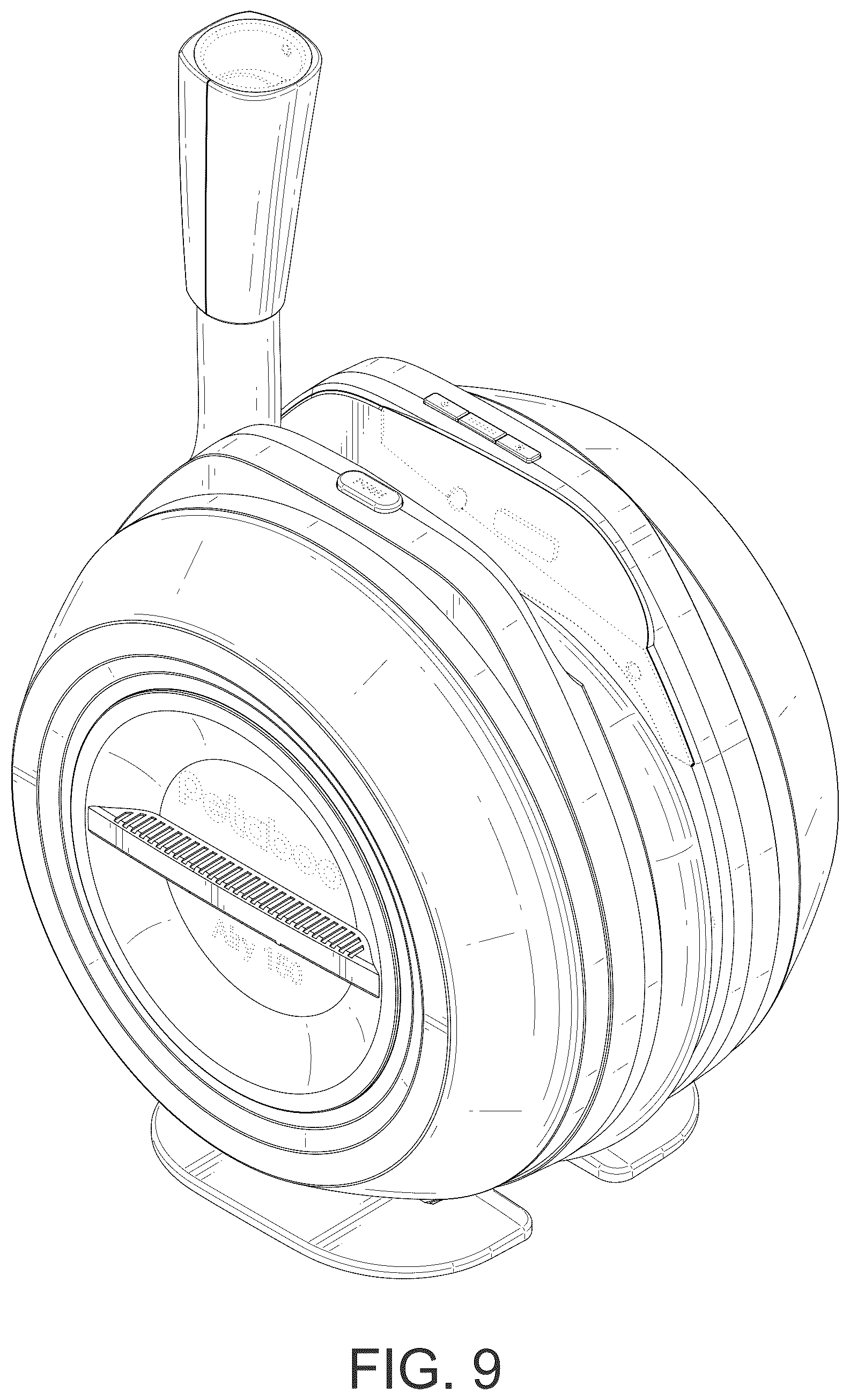 Patent USD1078183 Figure 9 – Pet grooming vacuum kit