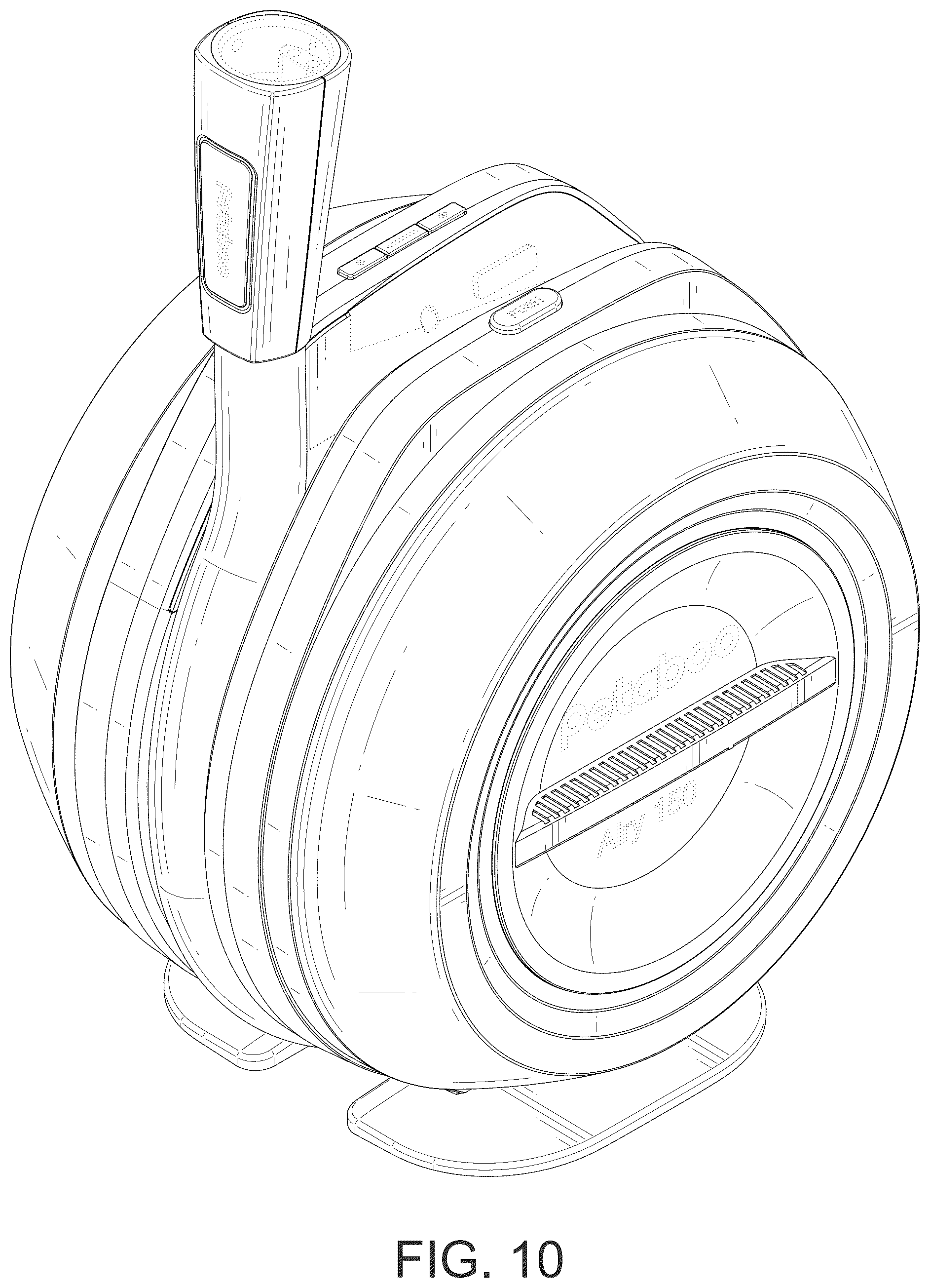 Patent USD1078183 Figure 10 – Pet grooming vacuum kit