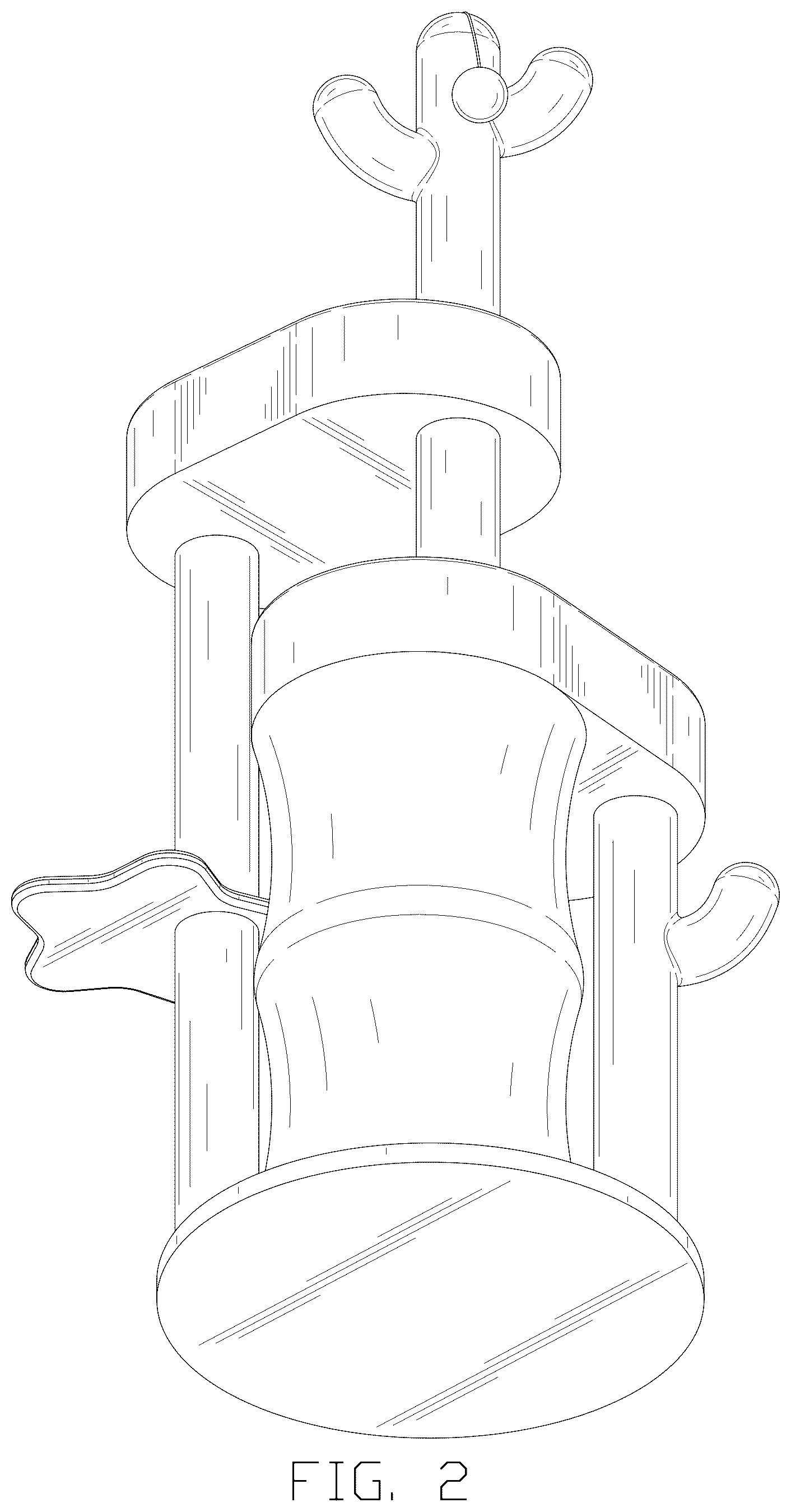 Patent USD1078187 Figure 2 – Cat tree