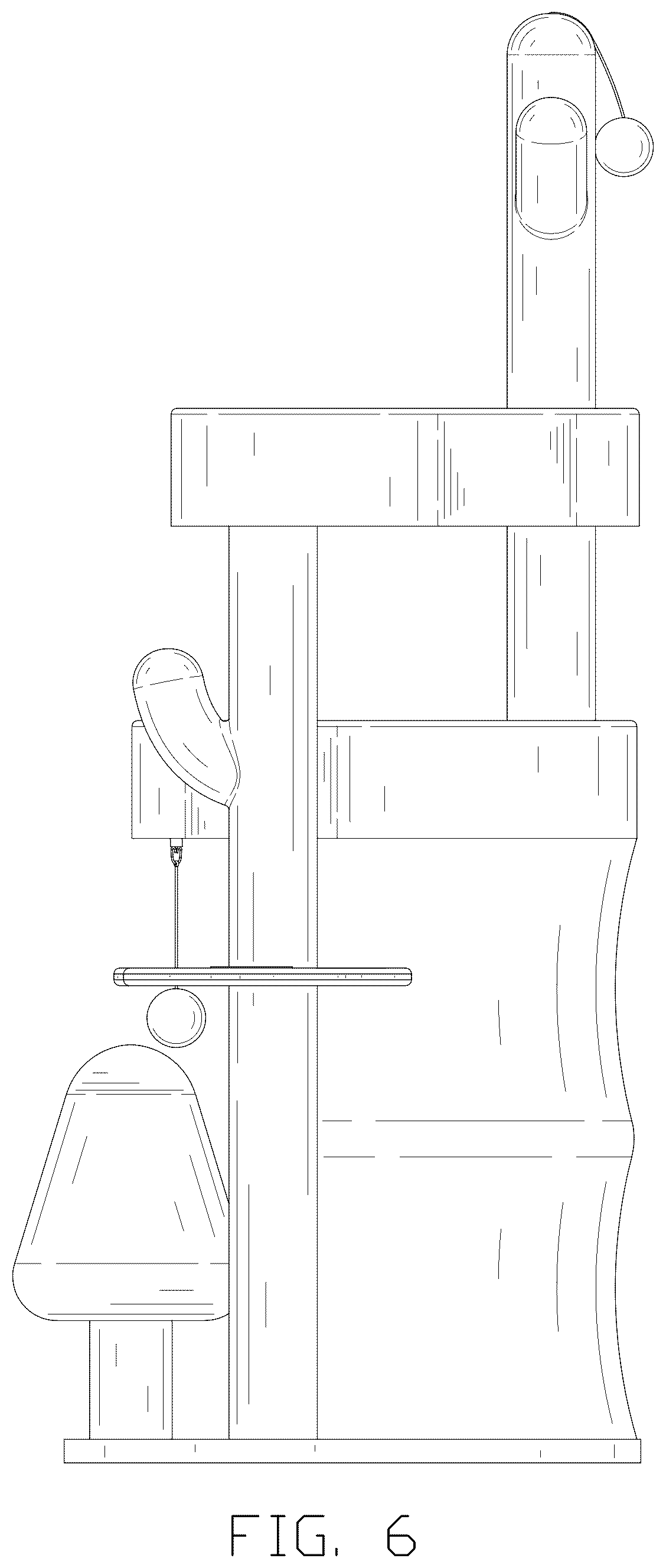 Patent USD1078187 Figure 6 – Cat tree