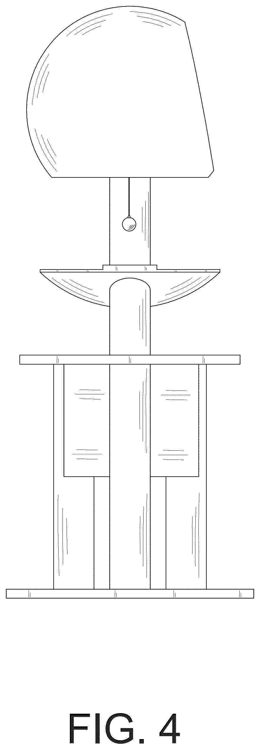 Patent USD1078188 Figure 4 – Cat tree