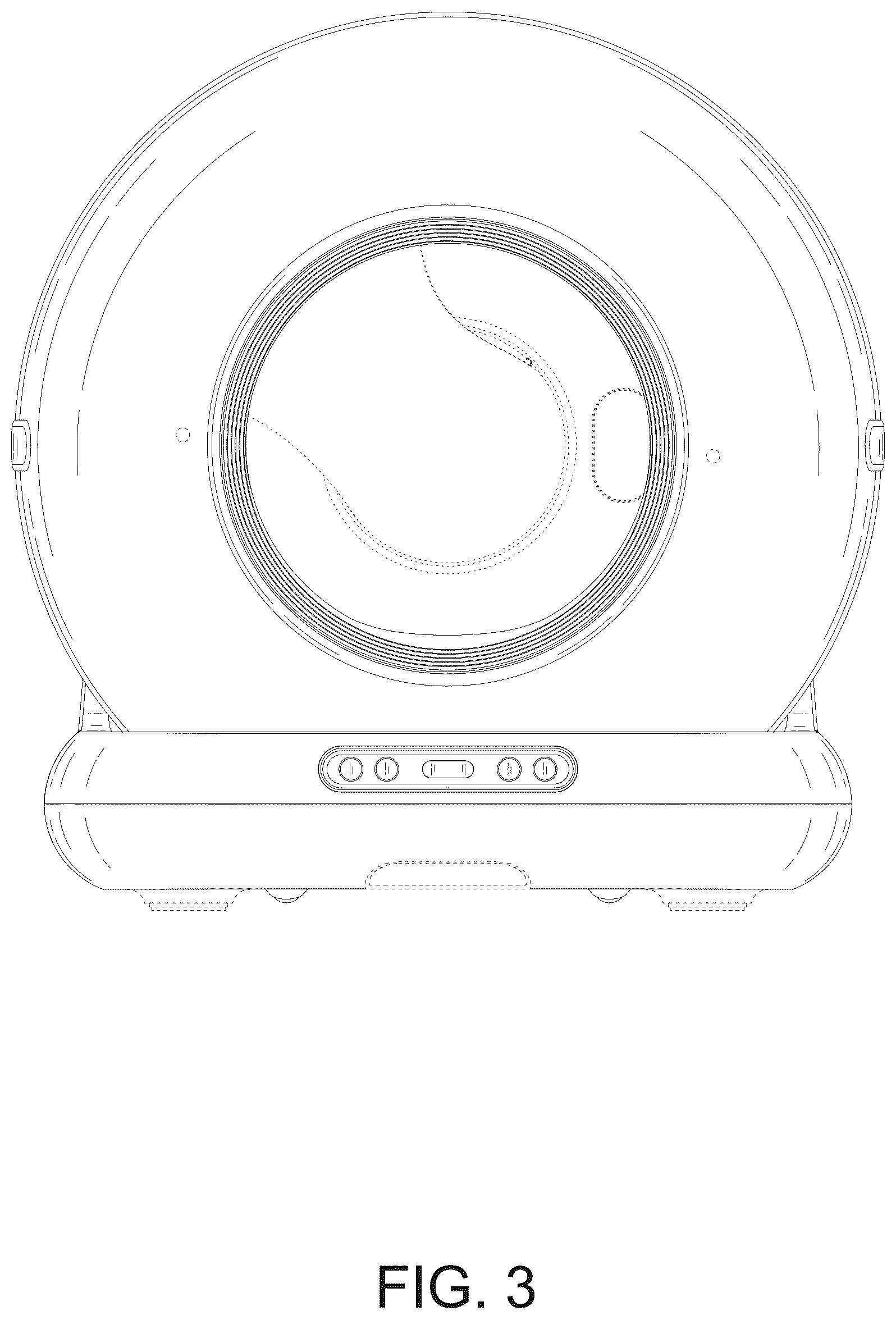 Patent USD1078192 Figure 3 – Cat litter basin