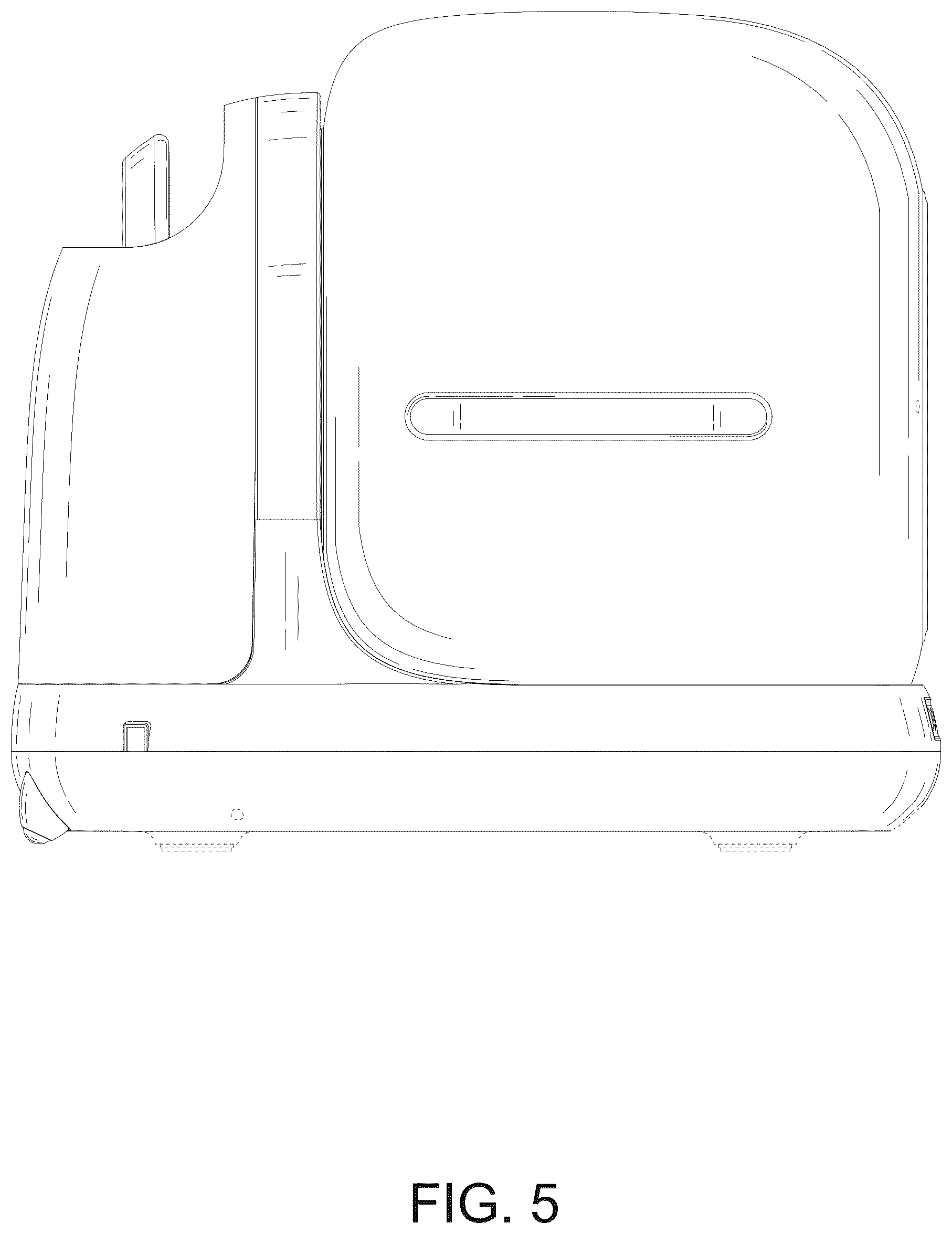Patent USD1078192 Figure 5 – Cat litter basin