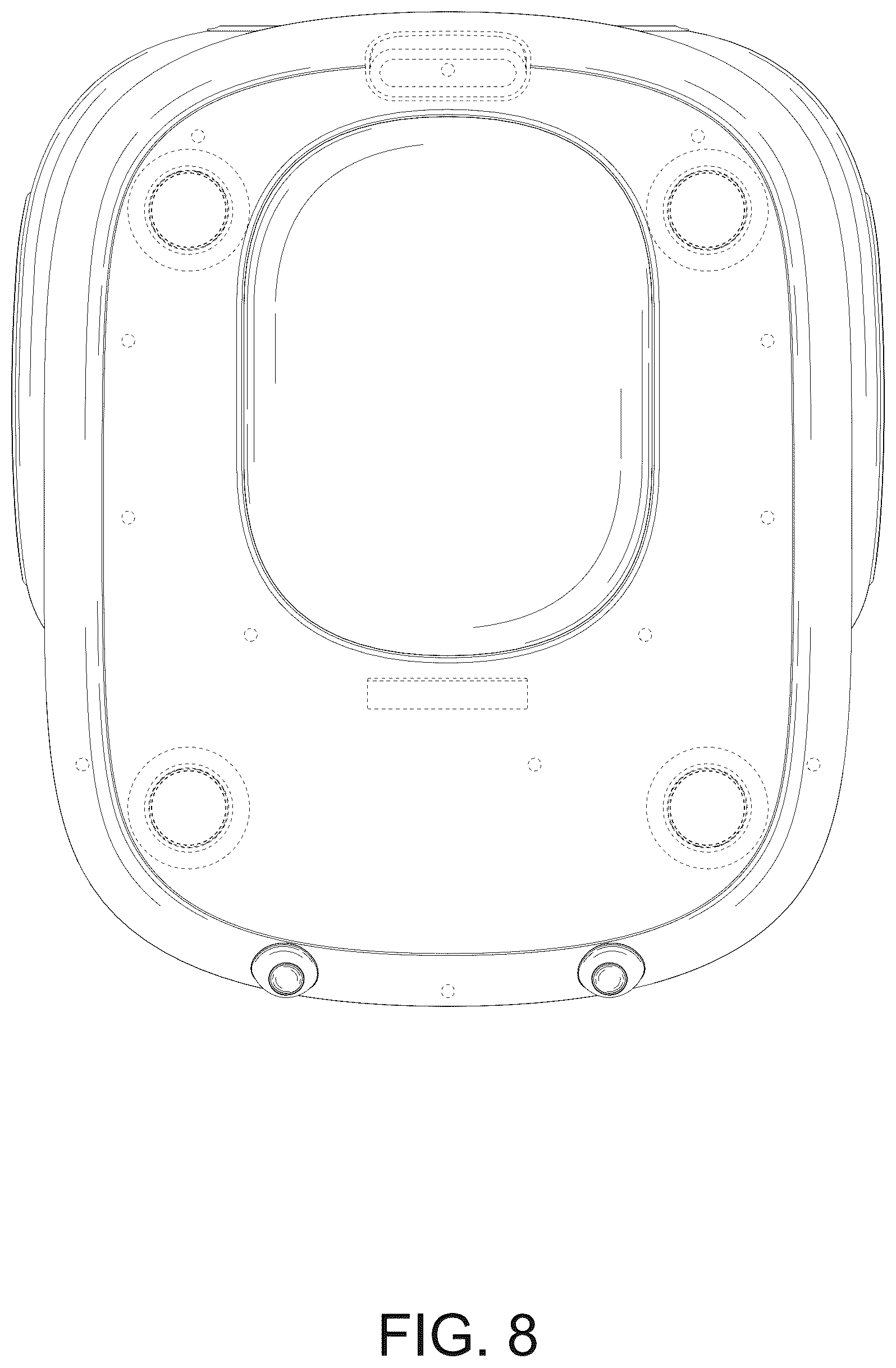 Patent USD1078192 Figure 8 – Cat litter basin