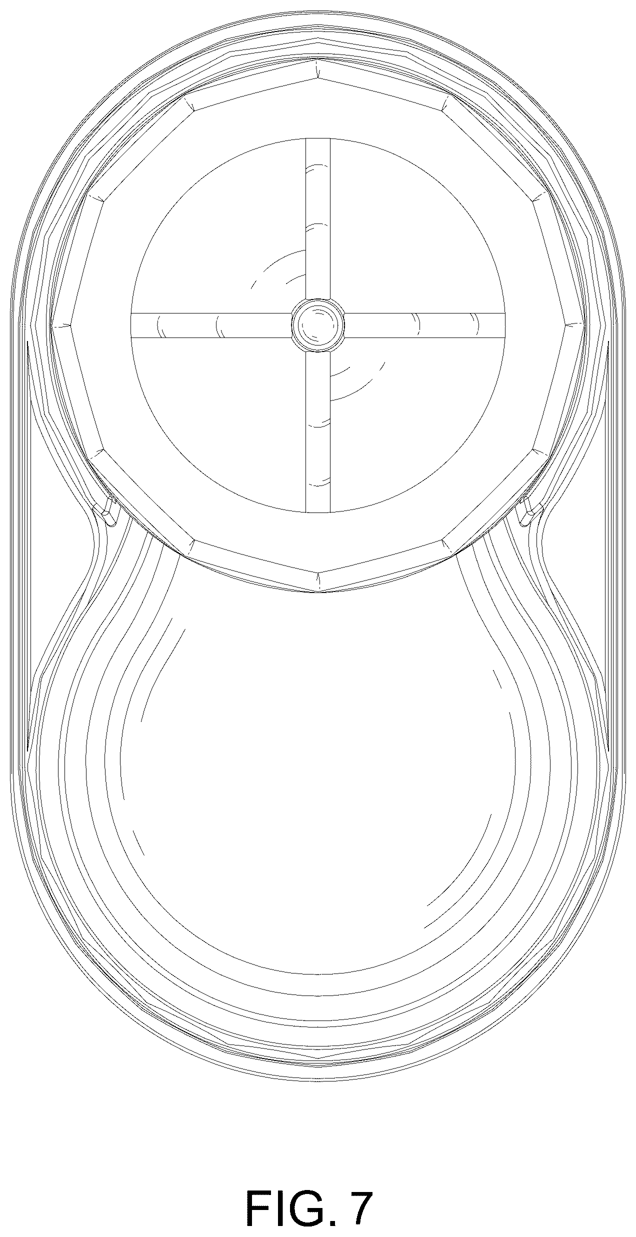 Patent USD1078194 Figure 7 – Pet water bowl