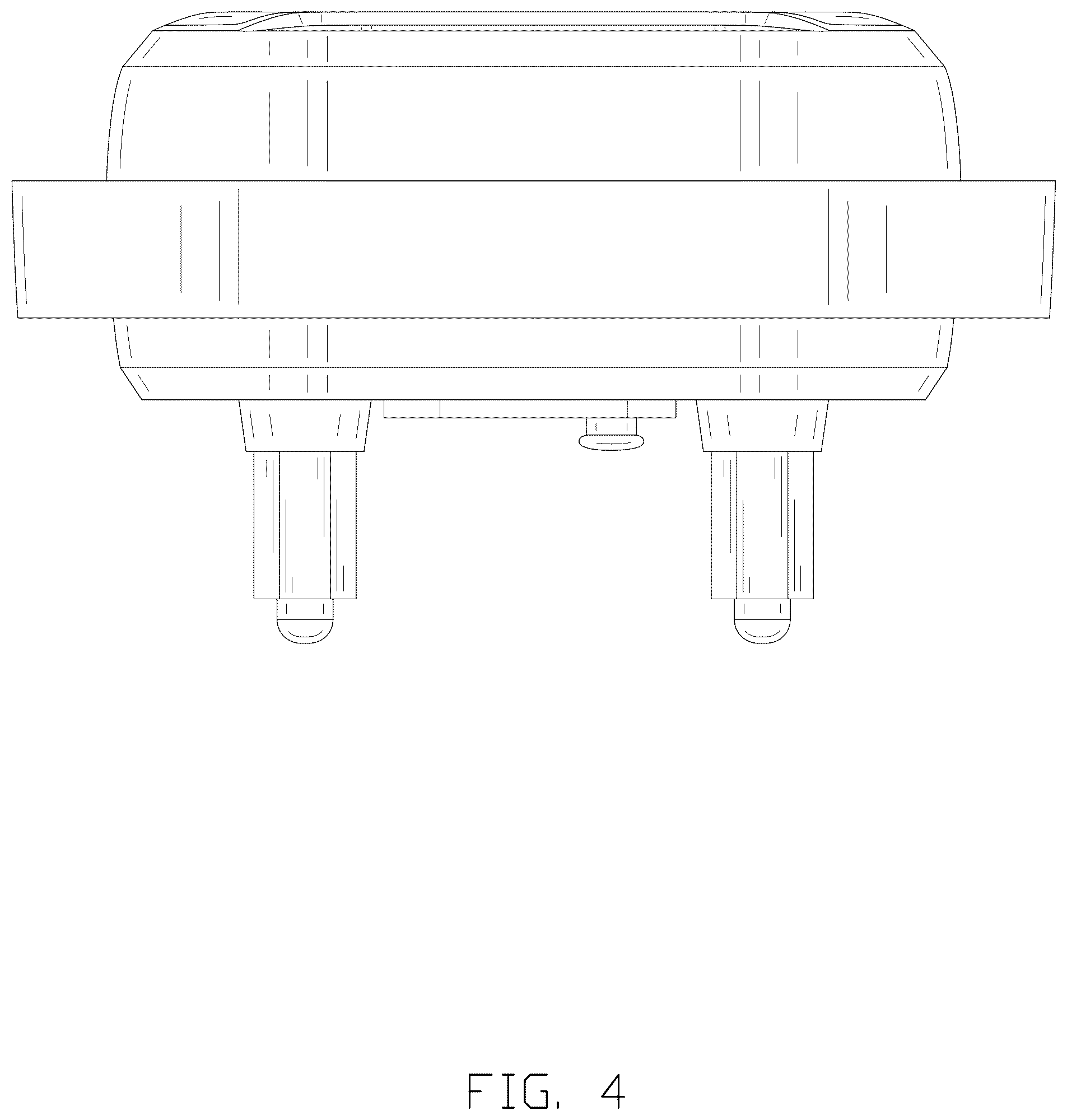 Patent USD1078195 Figure 4 – Anti-bark collar device