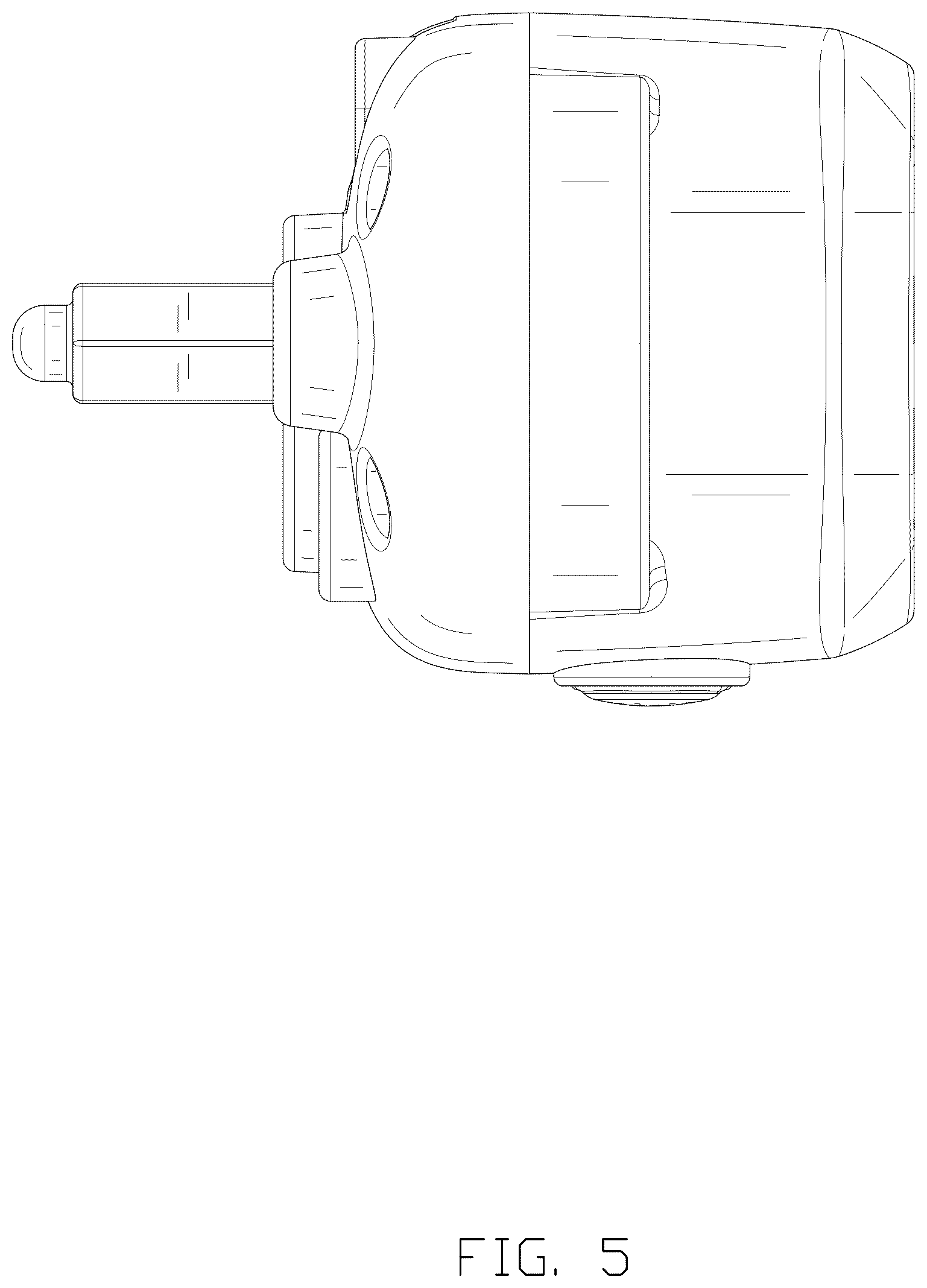 Patent USD1078196 Figure 5 – Anti-bark collar device
