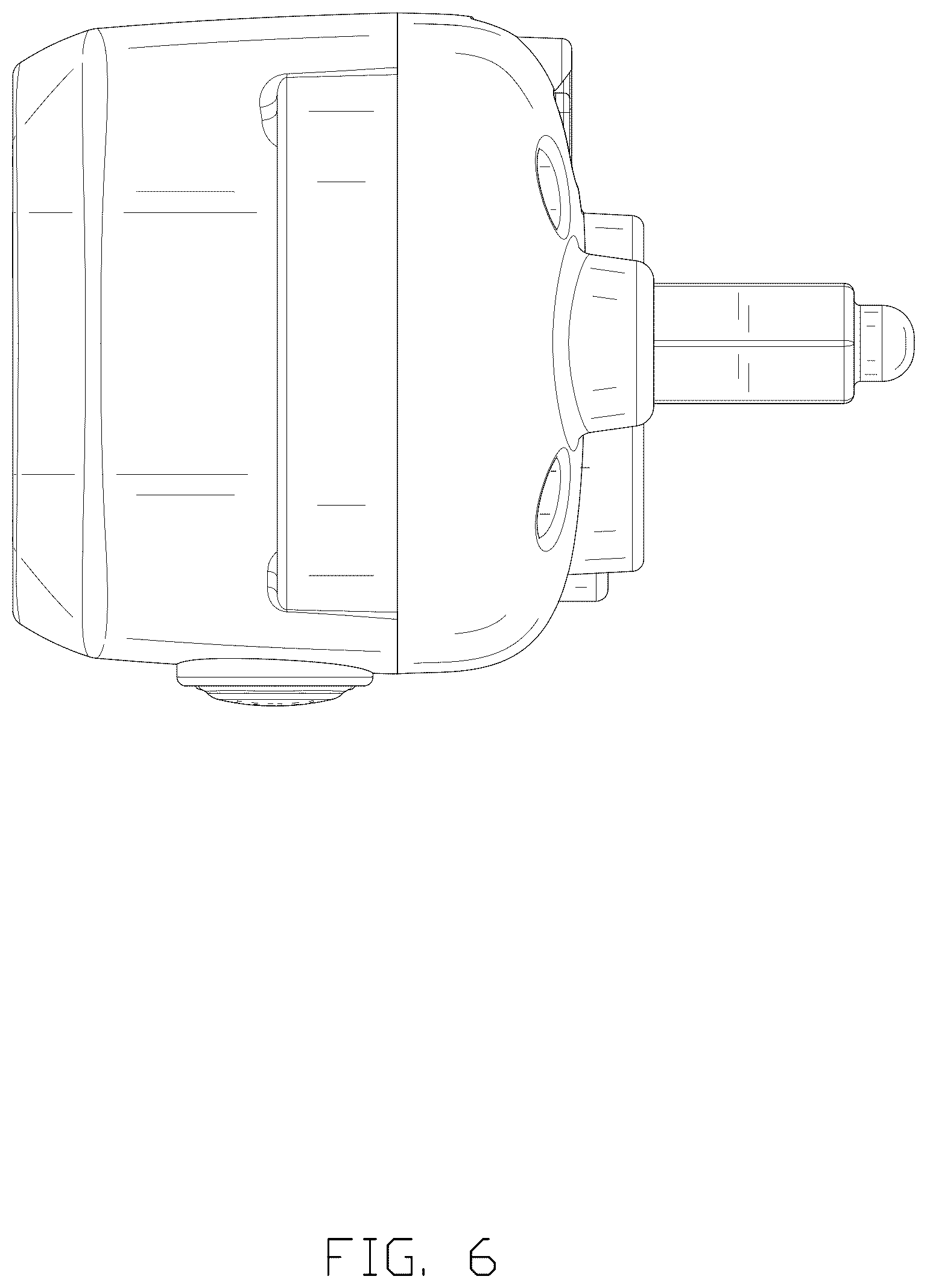 Patent USD1078196 Figure 6 – Anti-bark collar device