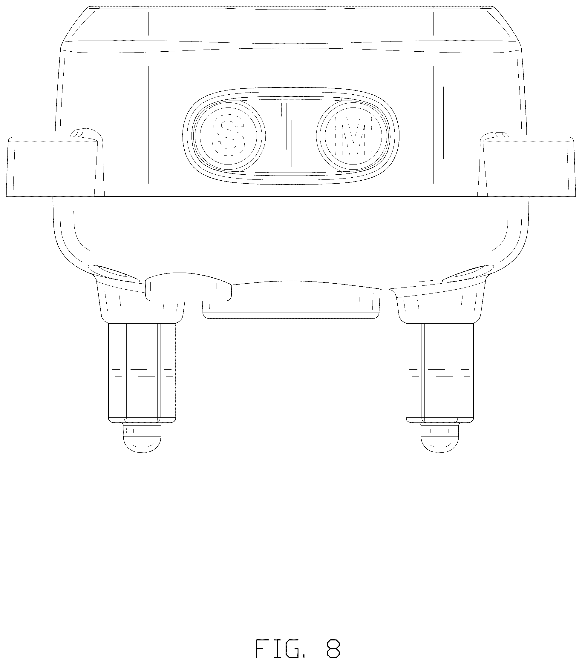 Patent USD1078196 Figure 8 – Anti-bark collar device
