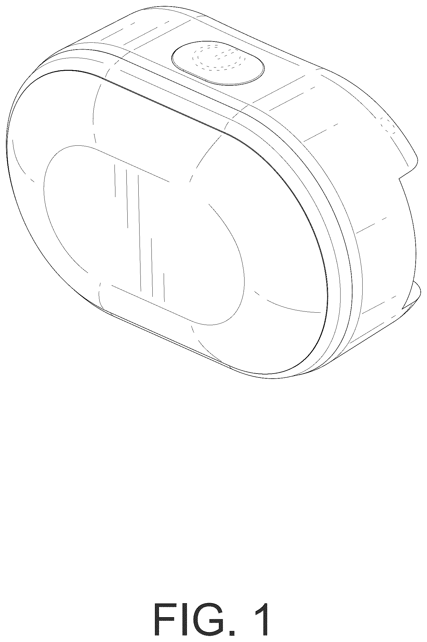 Patent USD1078197 Figure 1 – Bark control device