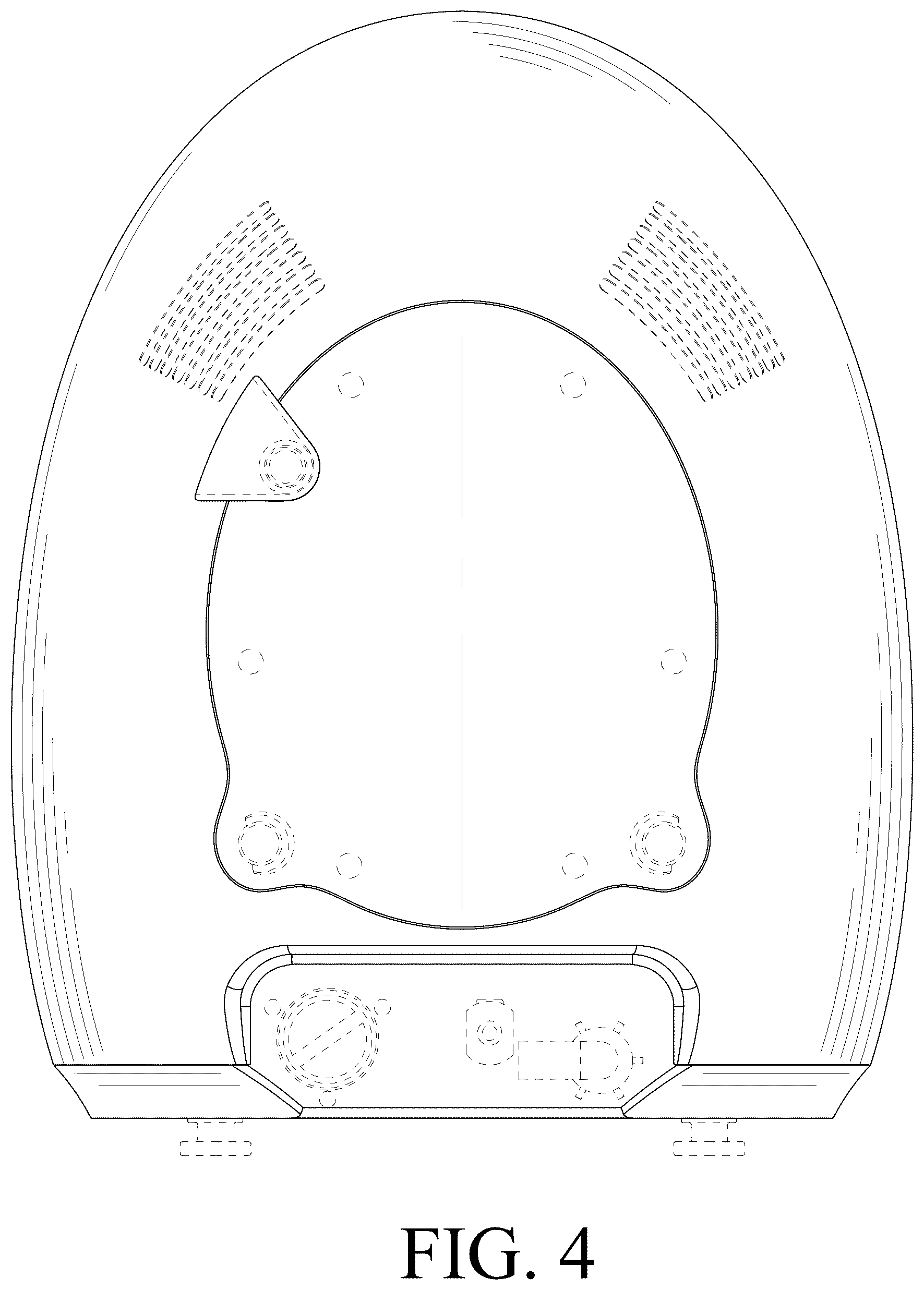 Patent USD1078198 Figure 4 – Washing machine with cloth dryer