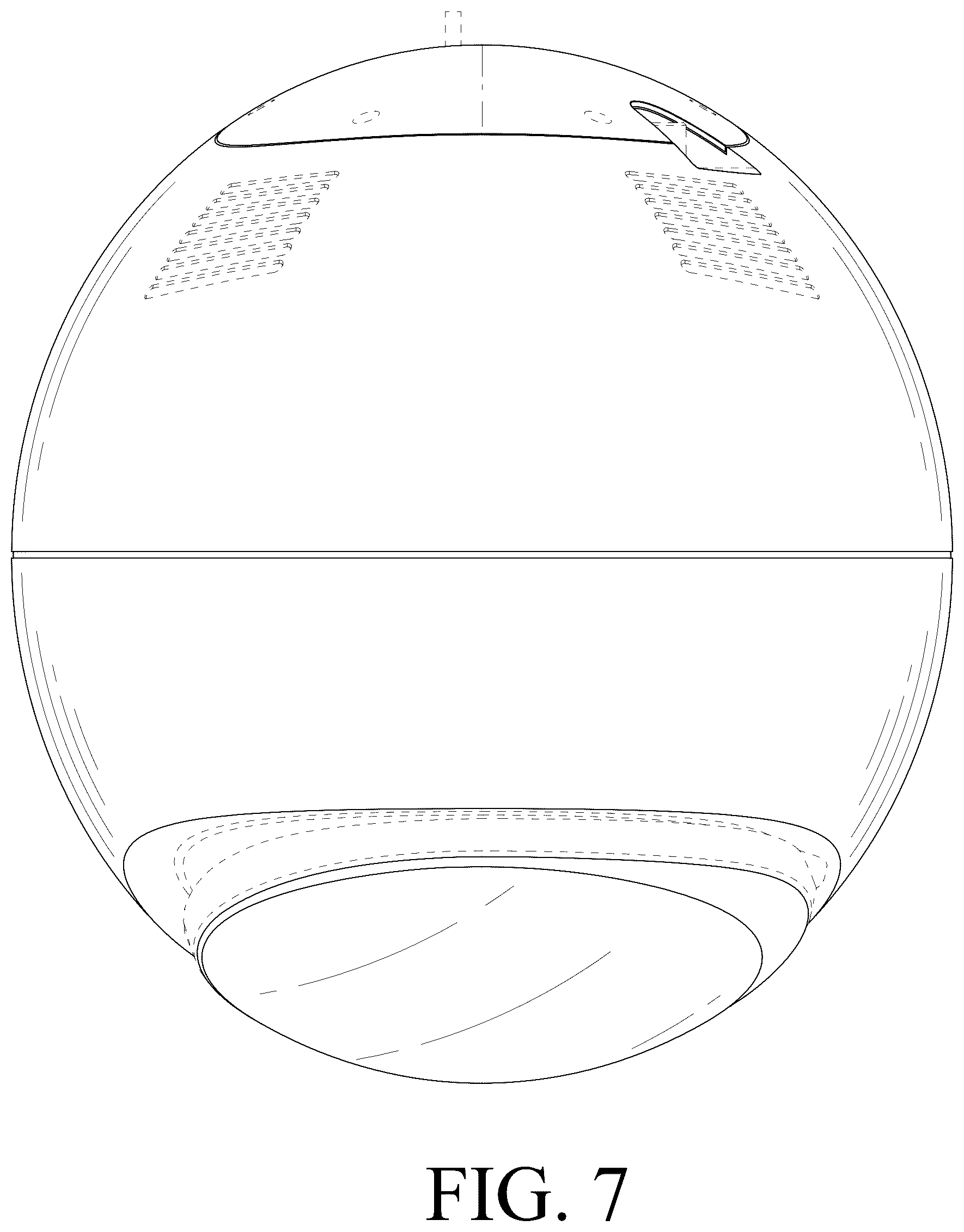 Patent USD1078198 Figure 7 – Washing machine with cloth dryer
