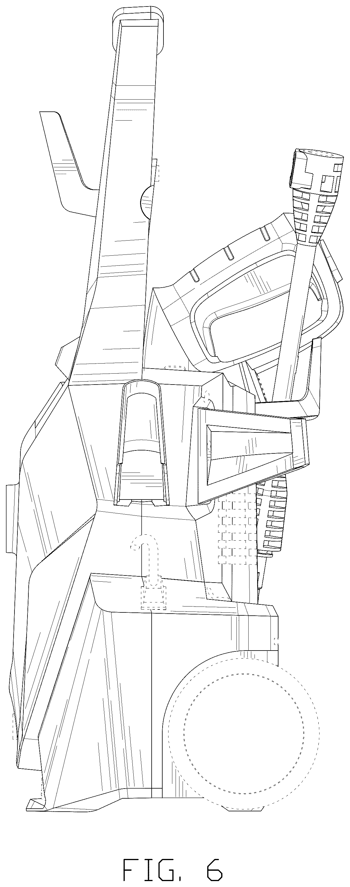 Patent USD1078199 Figure 6 – Electric pressure washer