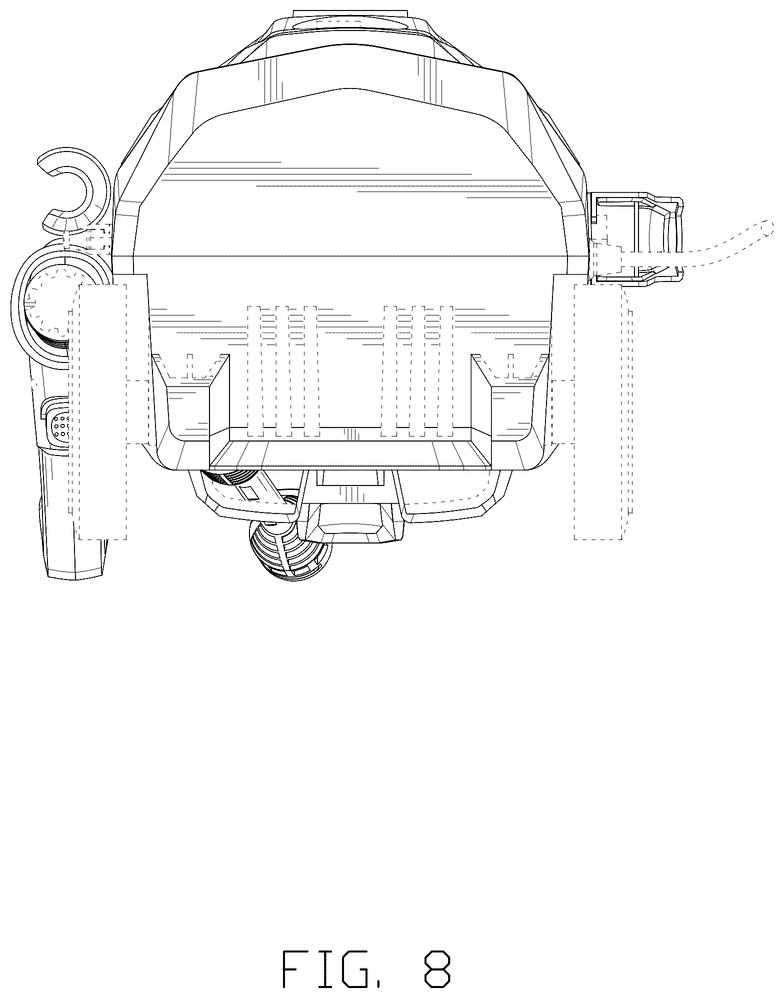 Patent USD1078199 Figure 8 – Electric pressure washer