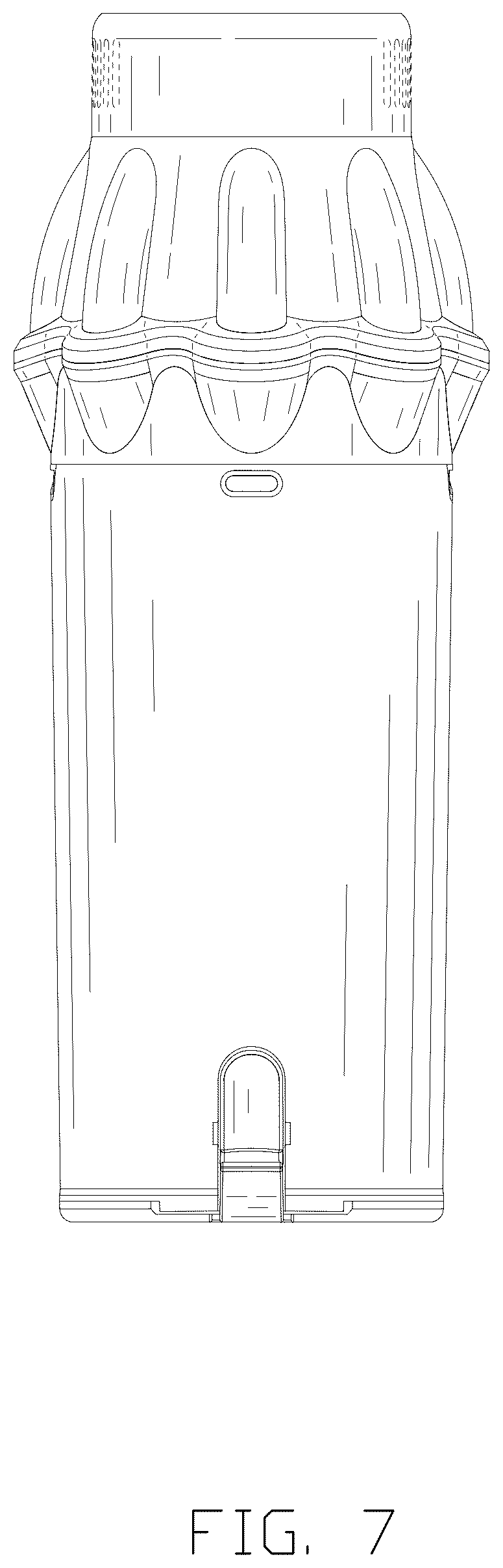 Patent USD1078200 Figure 7 – Vacuum cleaner