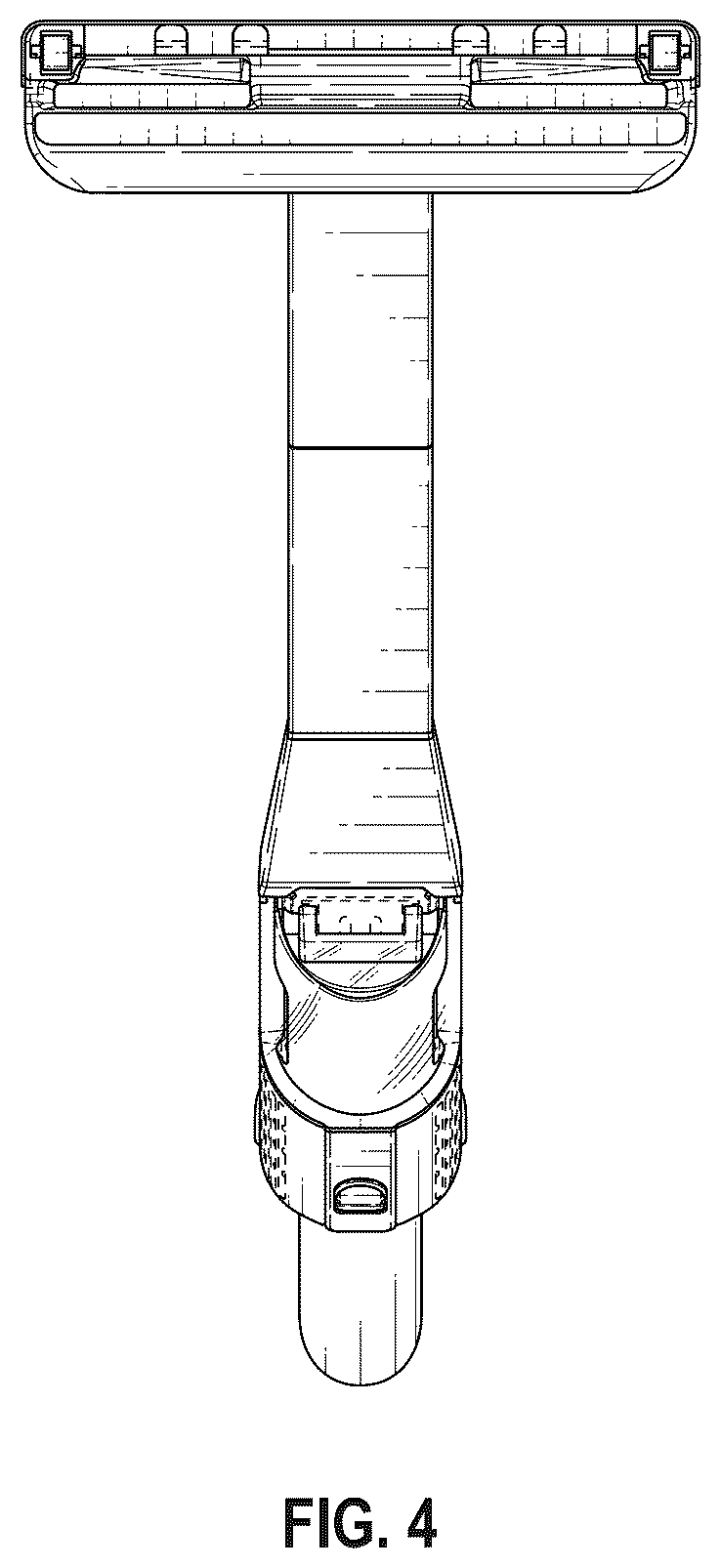 Patent USD1078202 Figure 4 – Wand vacuum assembly