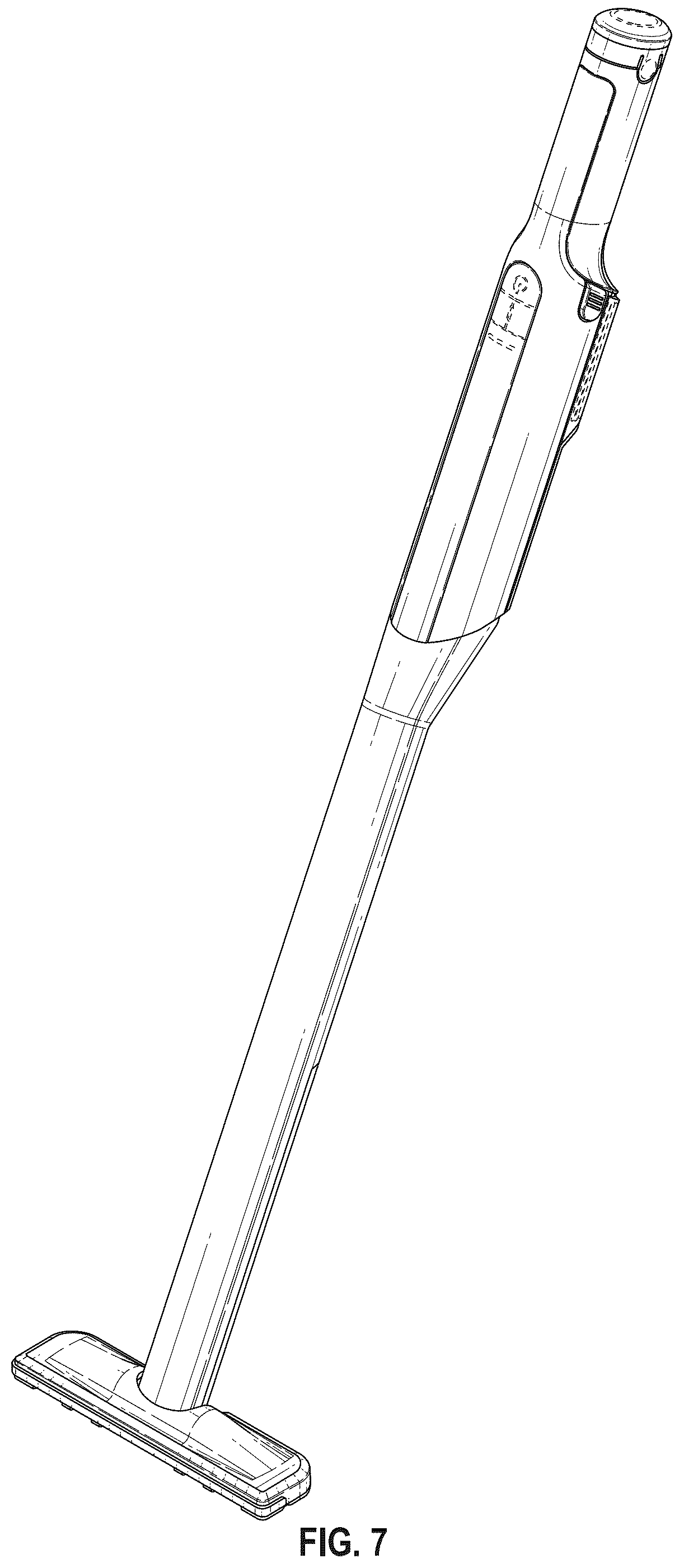 Patent USD1078202 Figure 7 – Wand vacuum assembly