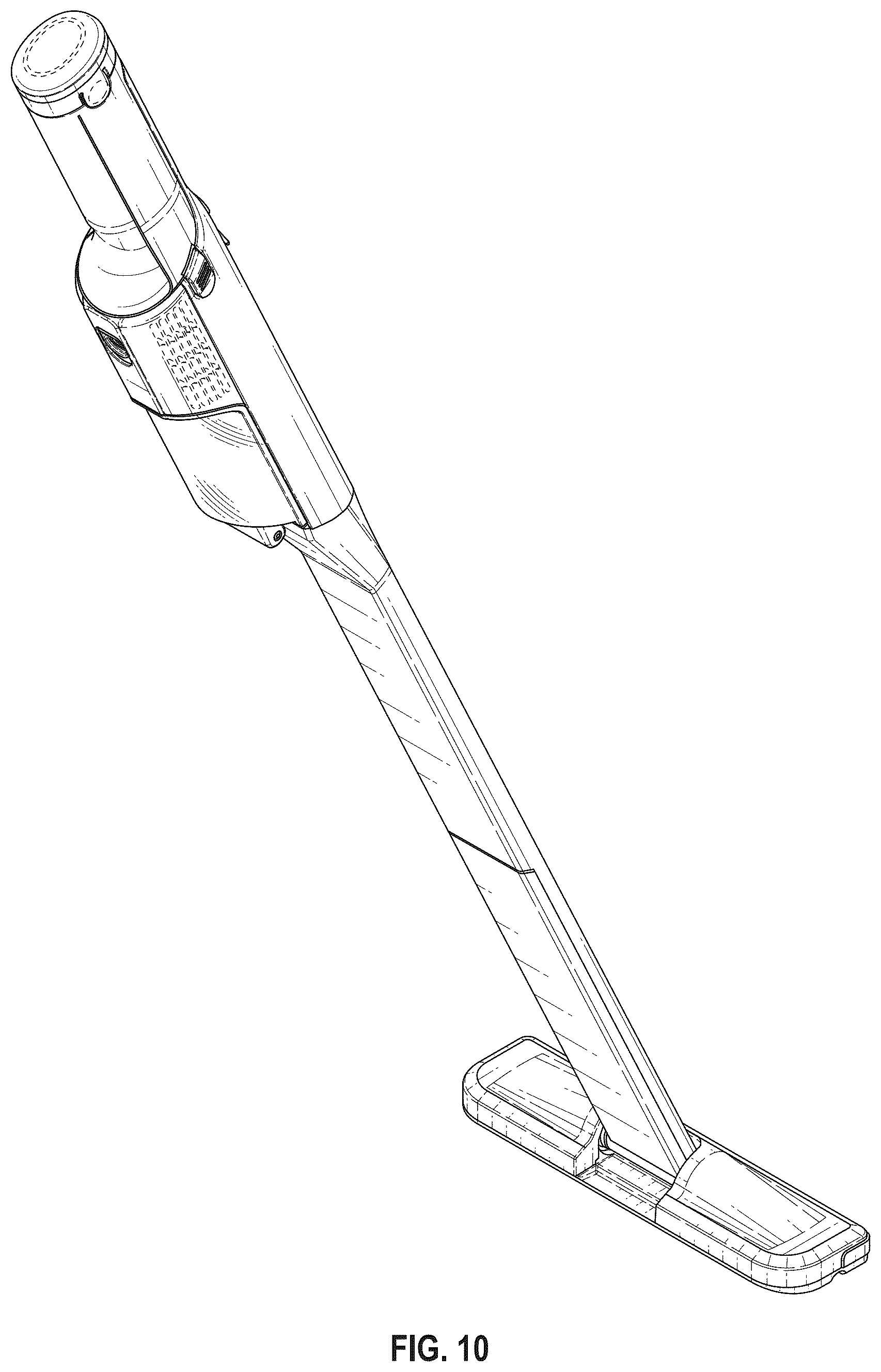 Patent USD1078202 Figure 10 – Wand vacuum assembly
