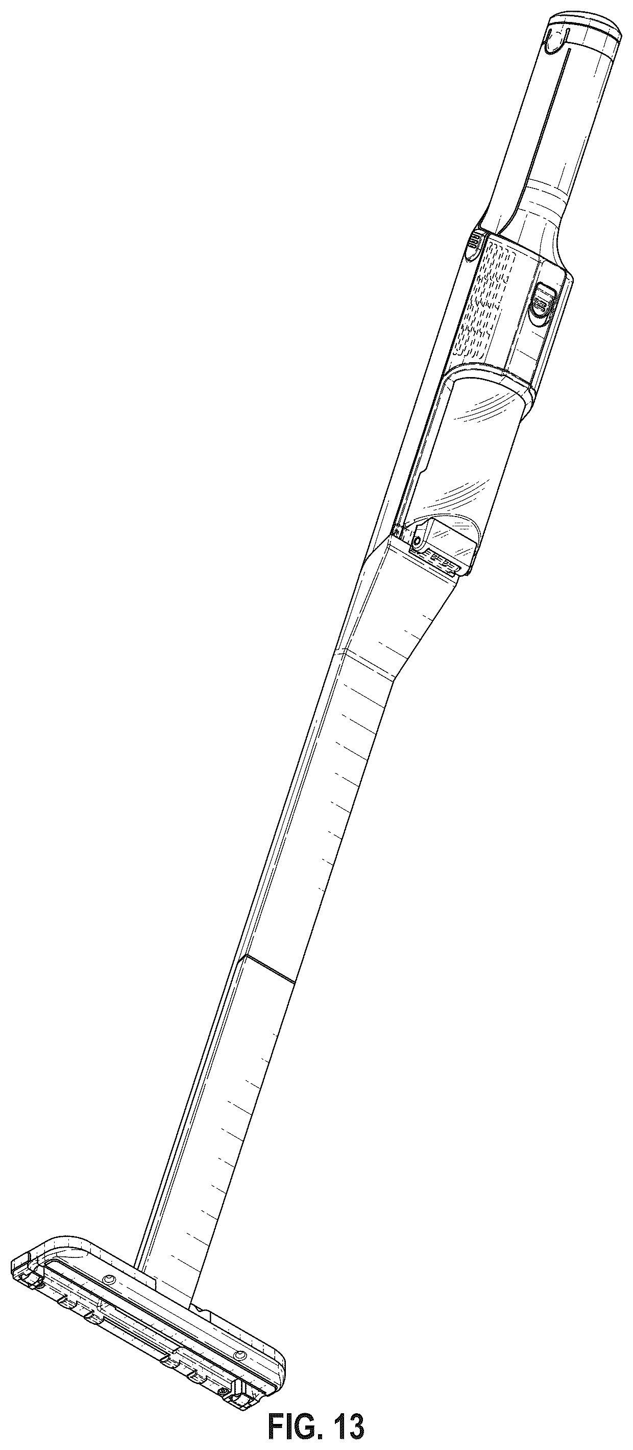 Patent USD1078202 Figure 13 – Wand vacuum assembly