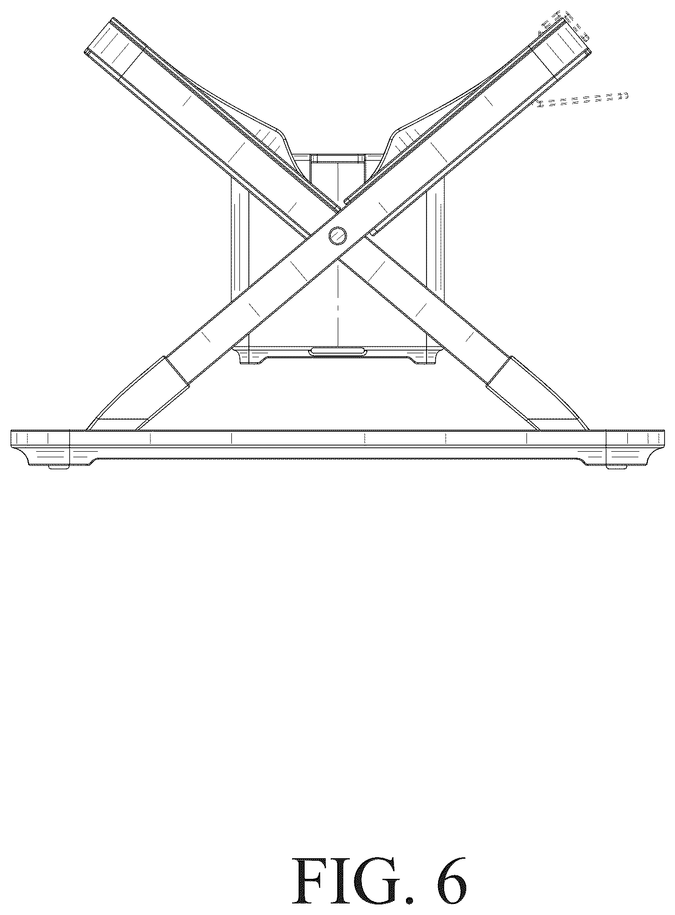 Patent USD1078203 Figure 6 – Dish rack