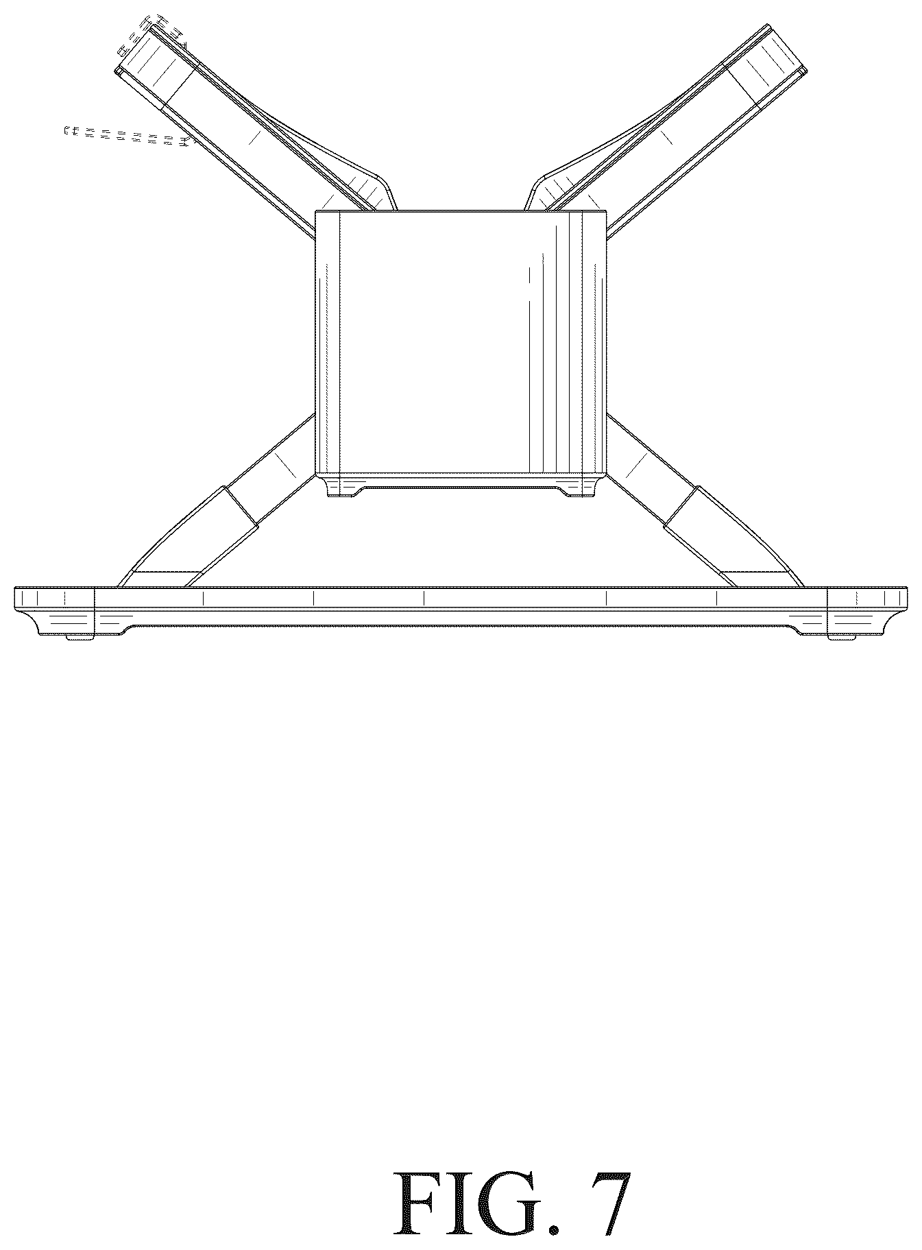 Patent USD1078203 Figure 7 – Dish rack