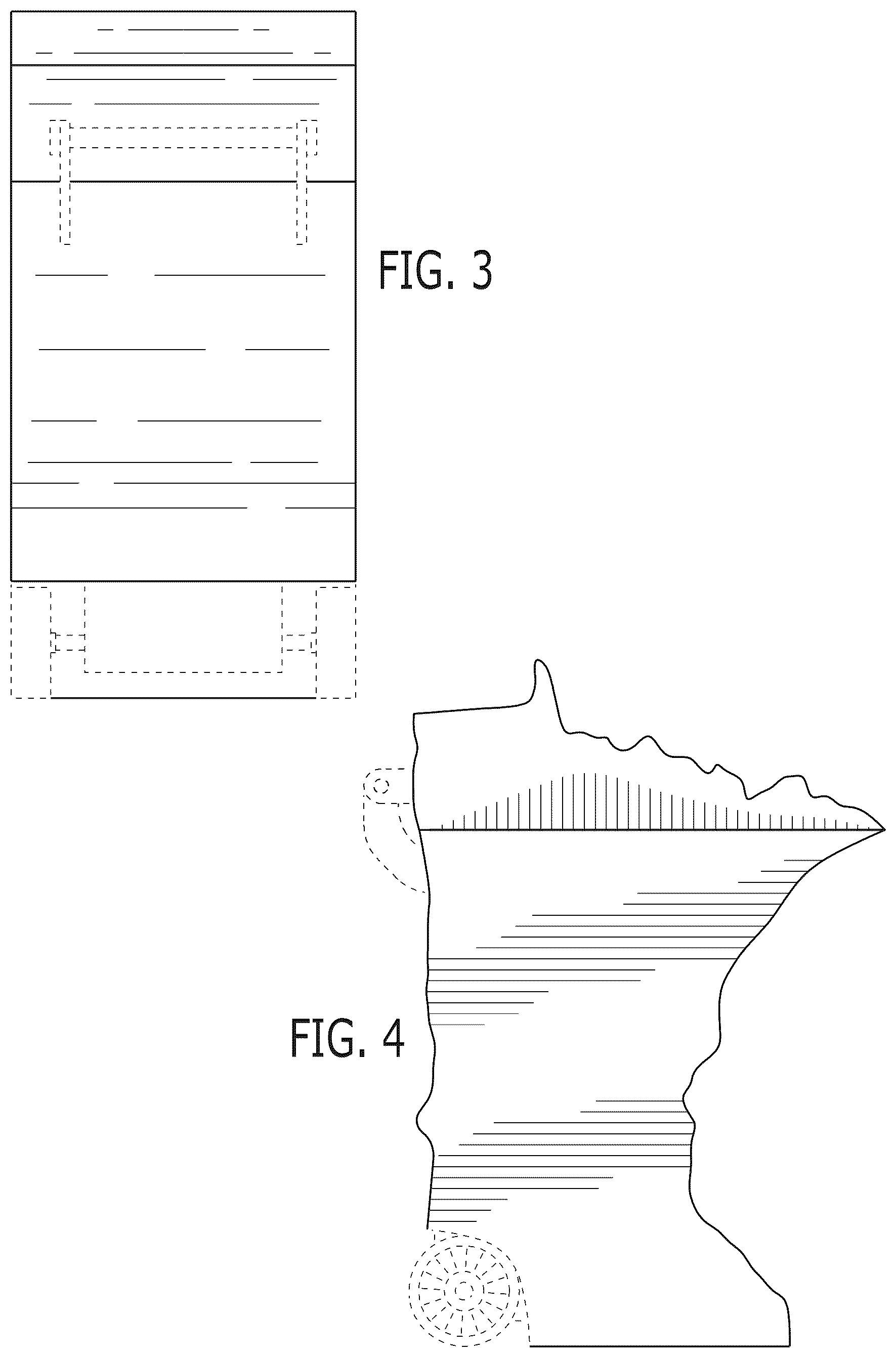 Patent USD1078204 Figure 2 – Garbage can