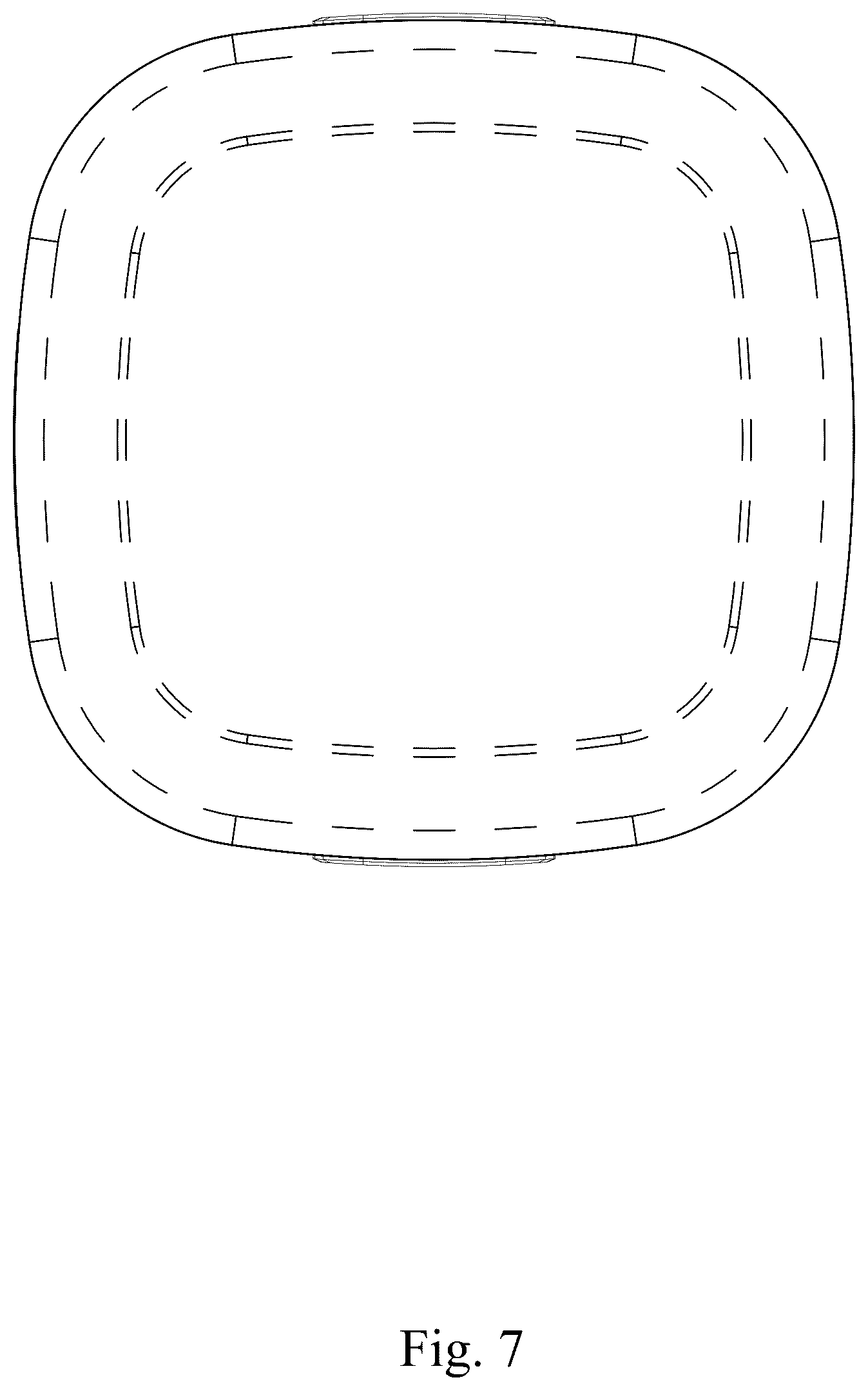 Patent USD1078205 Figure 7 – Waste receptacle