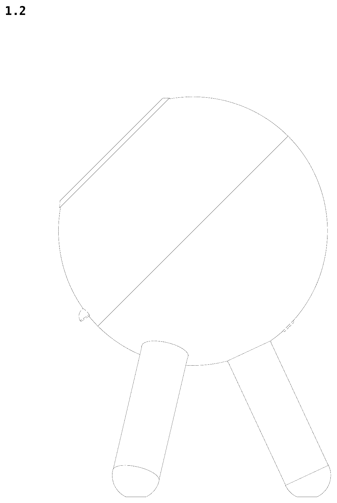 Patent USD1078206 Figure 2 – Portable compost container