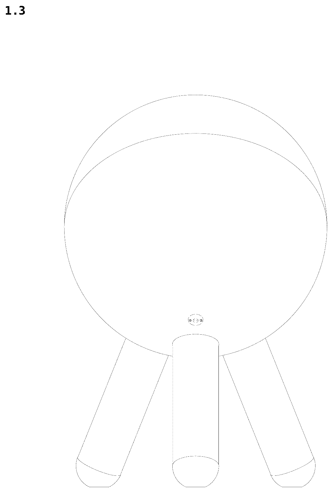 Patent USD1078206 Figure 3 – Portable compost container