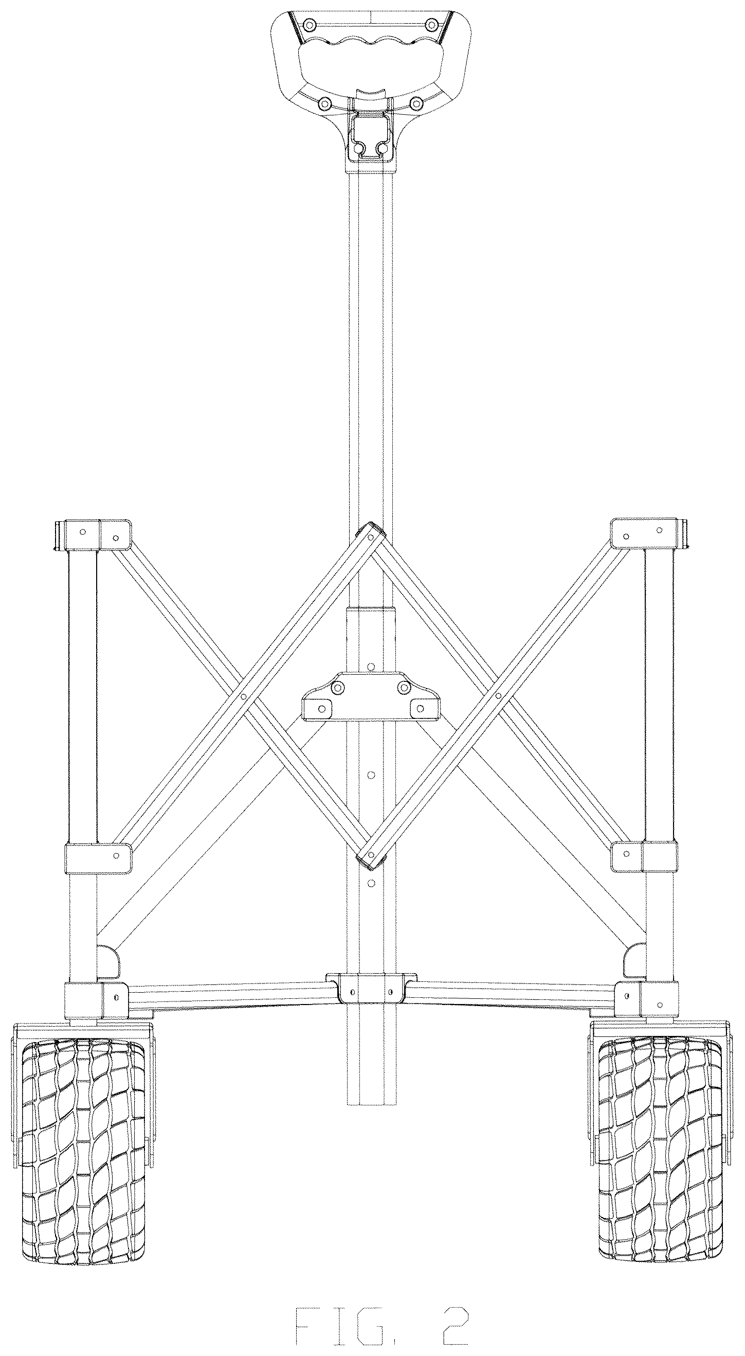 Patent USD1078207 Figure 2 – Camp cart
